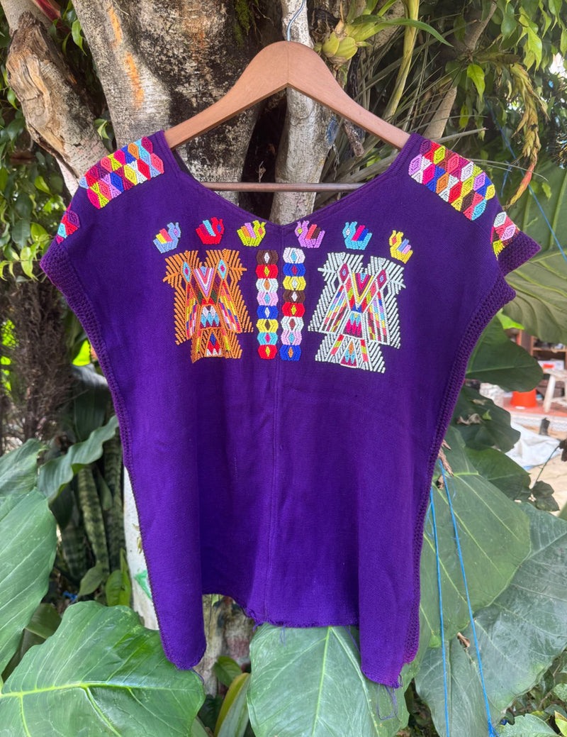 Purple Chajul Huipil #10-249