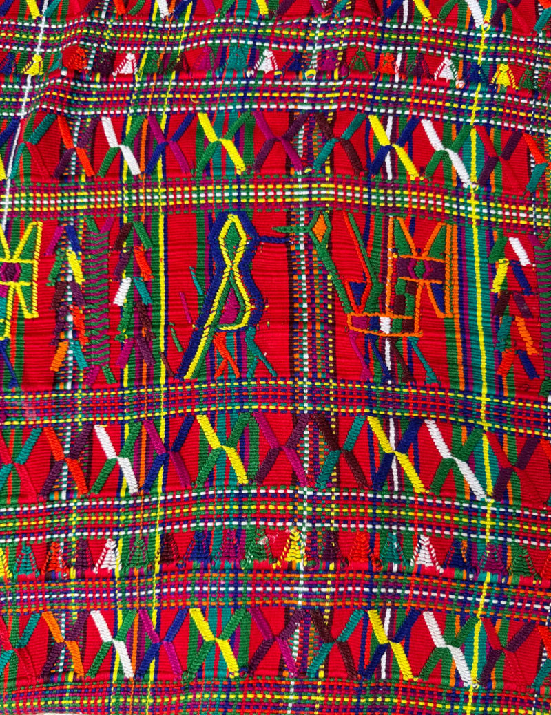 Red Nebaj Tzute #10-252