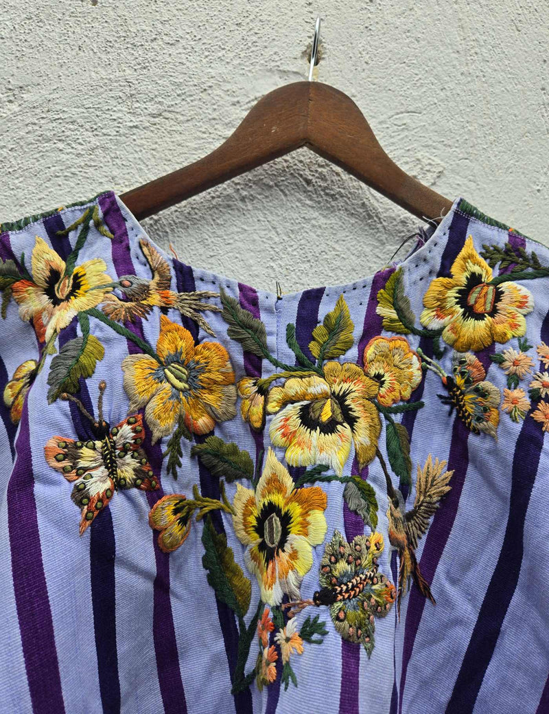Lilac Santiago Huipil #10-318