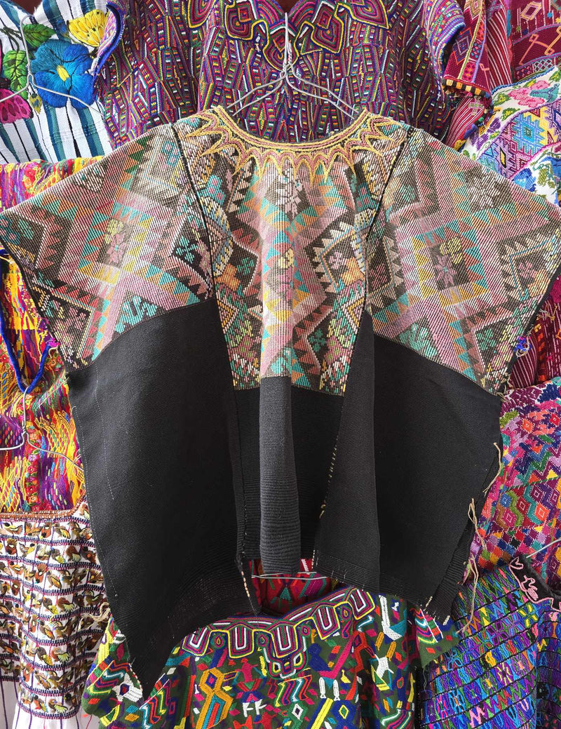 Faded Geometric Chichicastenango Huipil #10-326