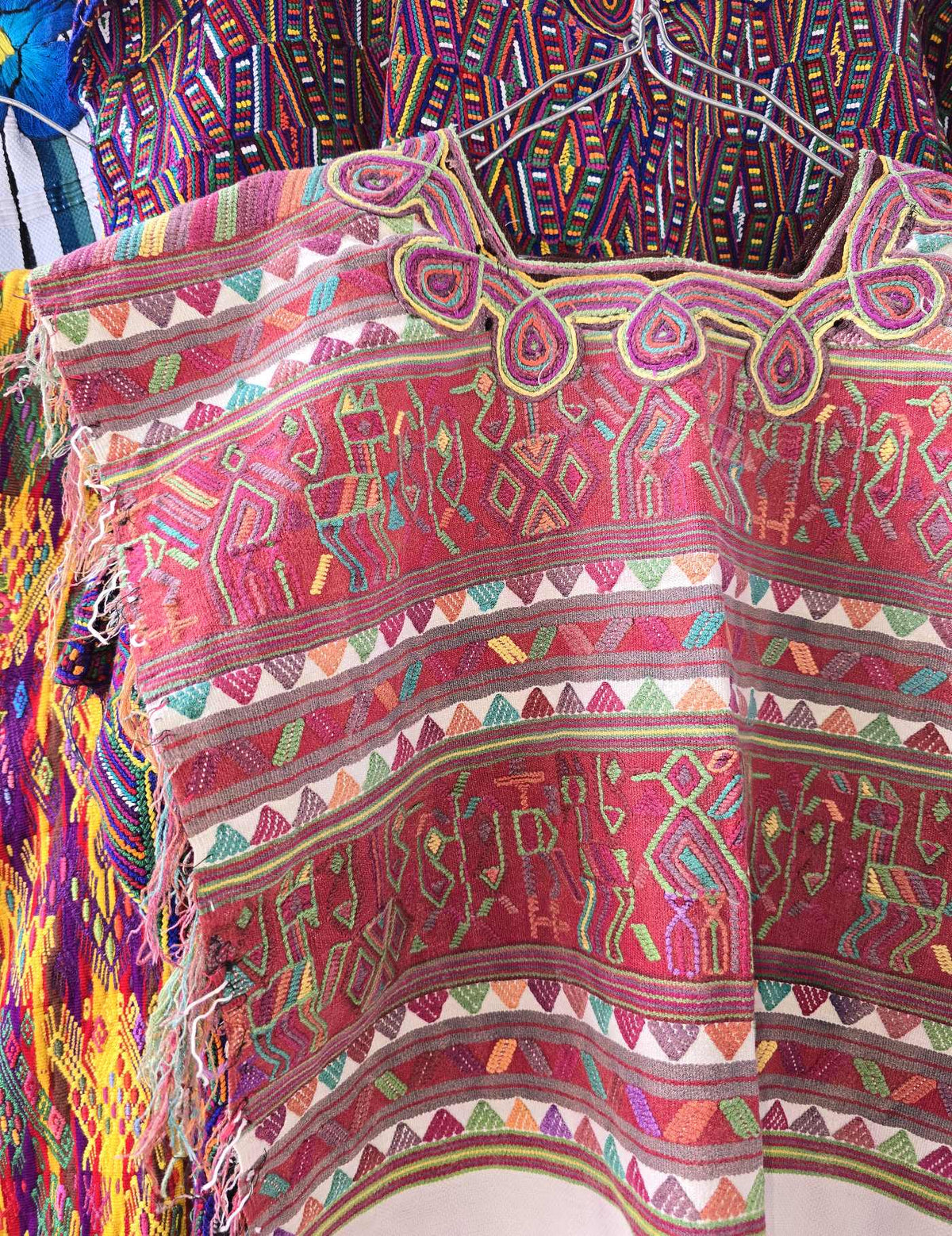 Faded Red Nebaj Huipil #10-336