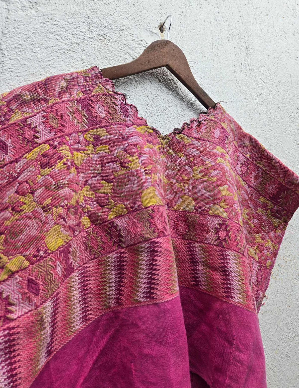Pink Comalapa Huipil #10-341