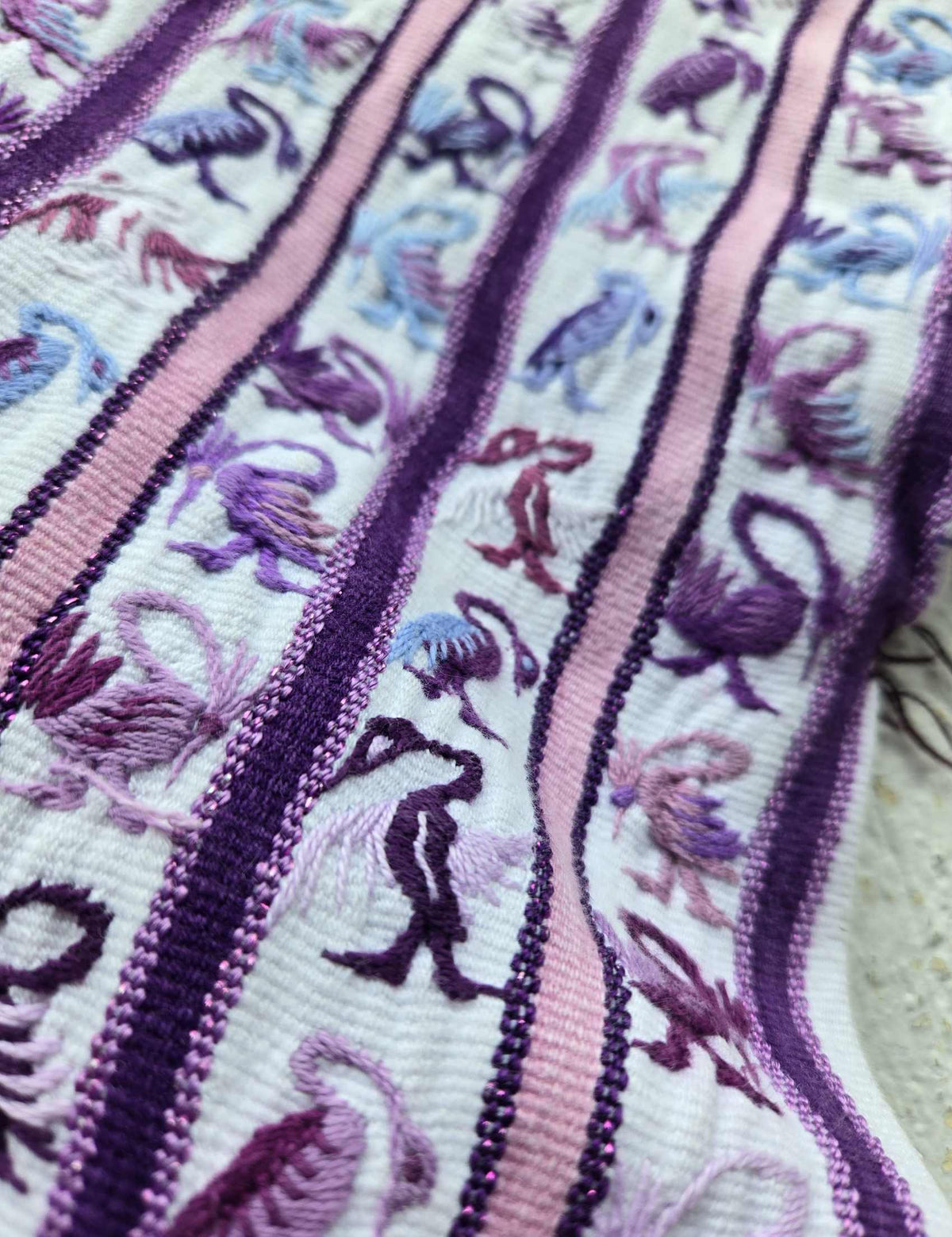 Lilac Dragons Santiago Huipil #10-343