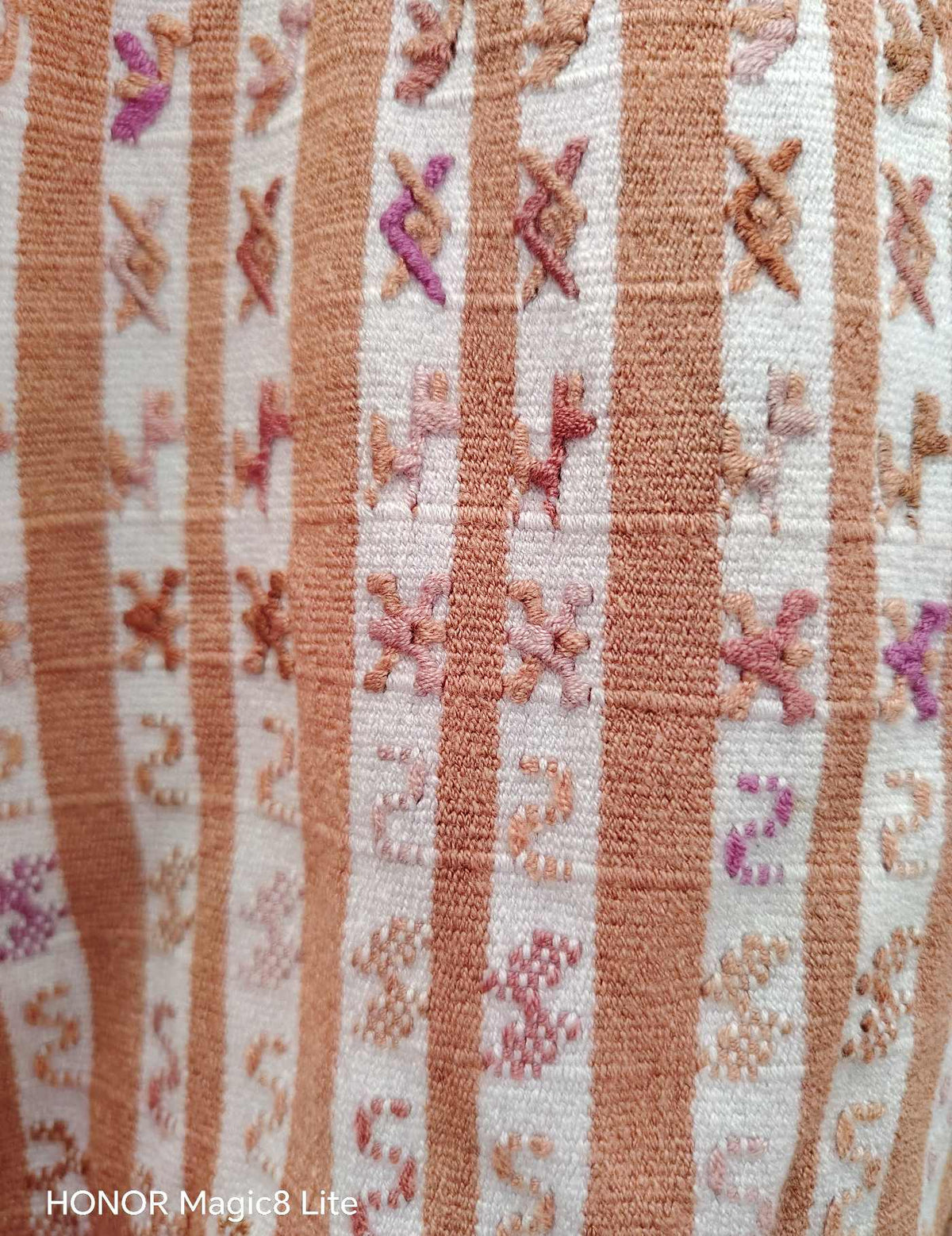 Beige and White San Lucas Tolimán Huipil #10-431