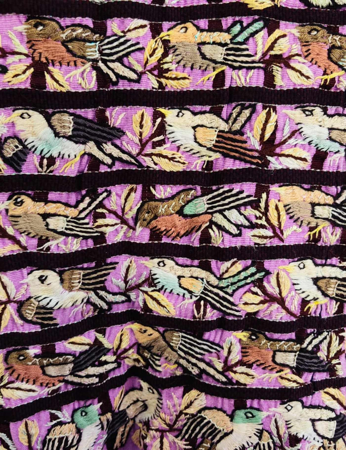 Pastel birds Santiago Huipil #10-444