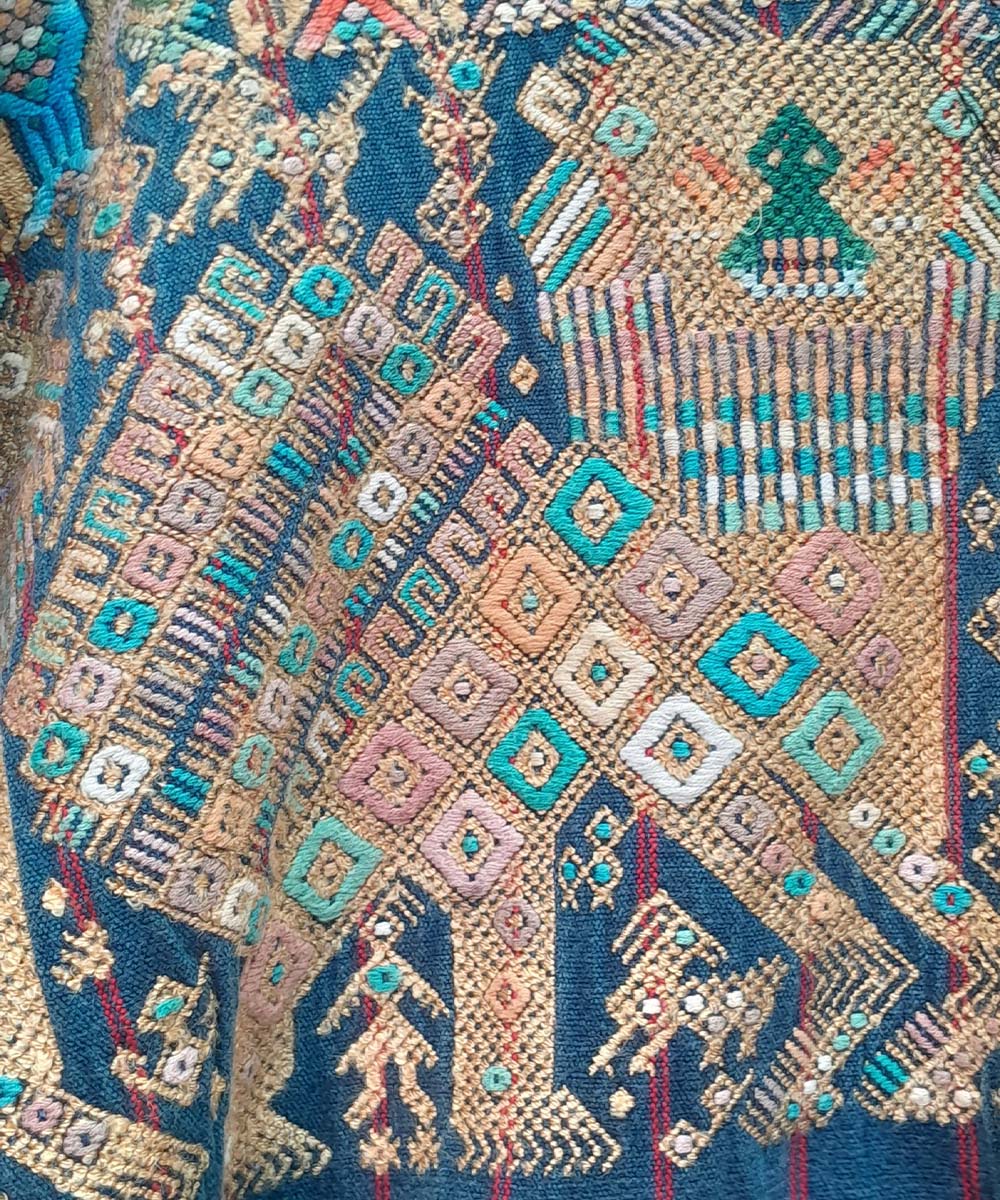 Embroidered Guatemalan huipil | Vintage textile