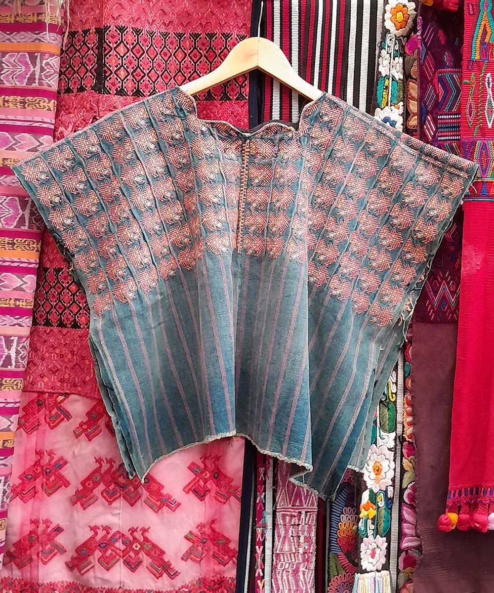 Embroidered Guatemalan huipil | Vintage textile