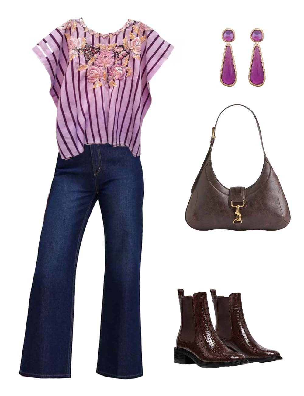 Embroidered Vintage Guatemalan huipil