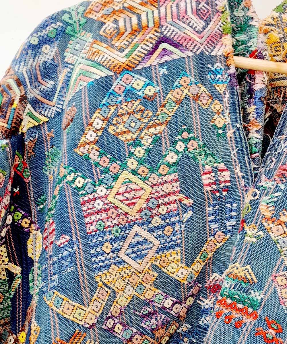 Vintage Guatemalan huipil textile