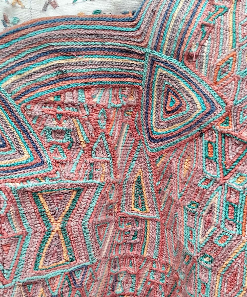 Embroidered Guatemalan huipil | Vintage textile