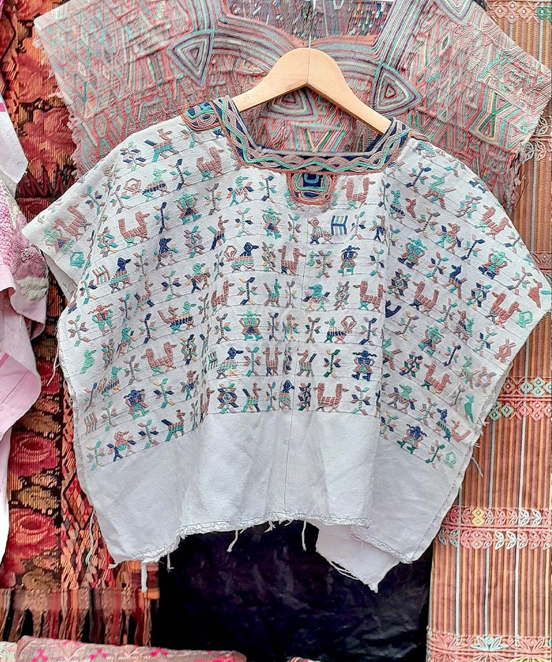 White Nebaj with tiny motifs