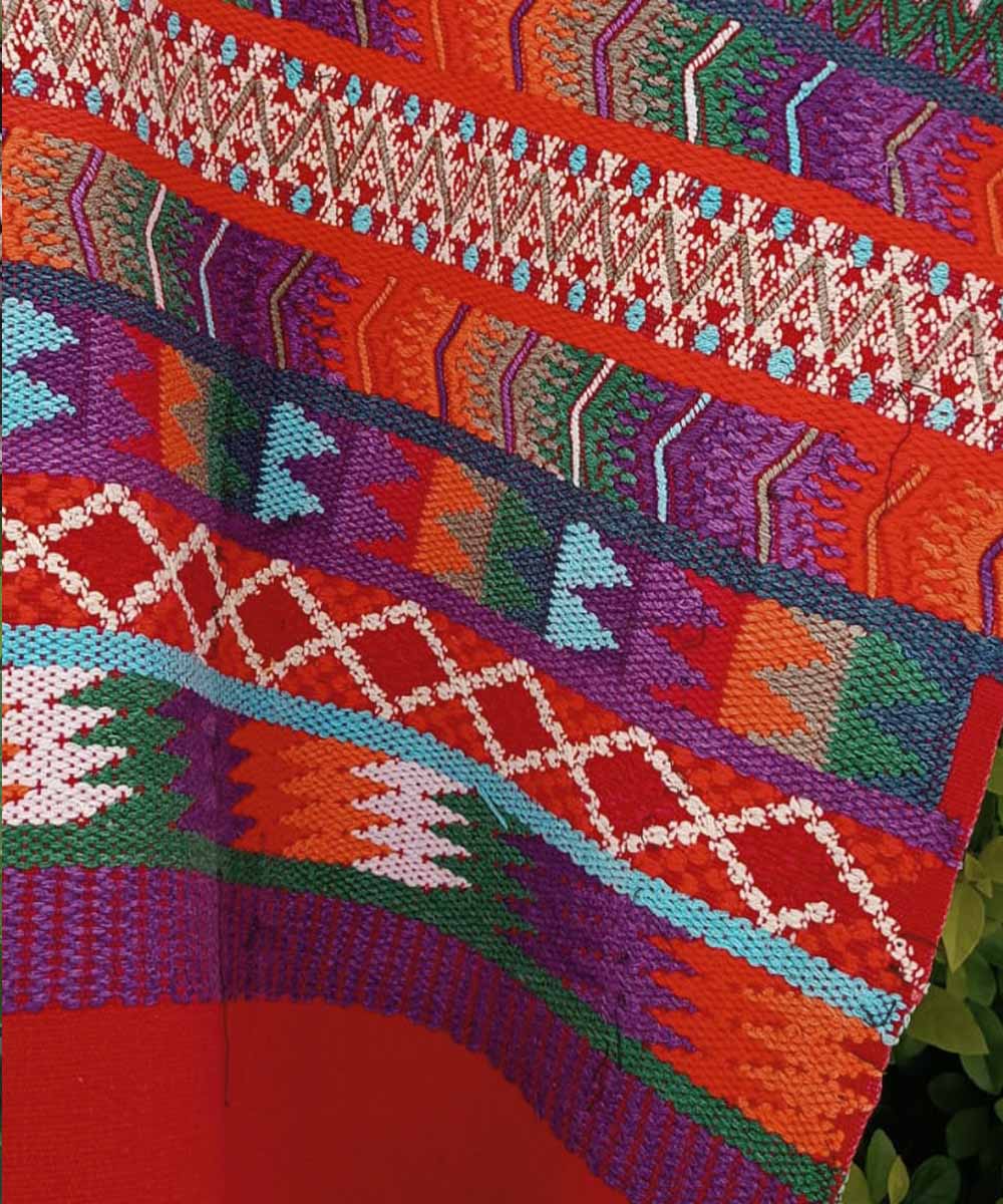 Vintage Guatemalan huipil textile