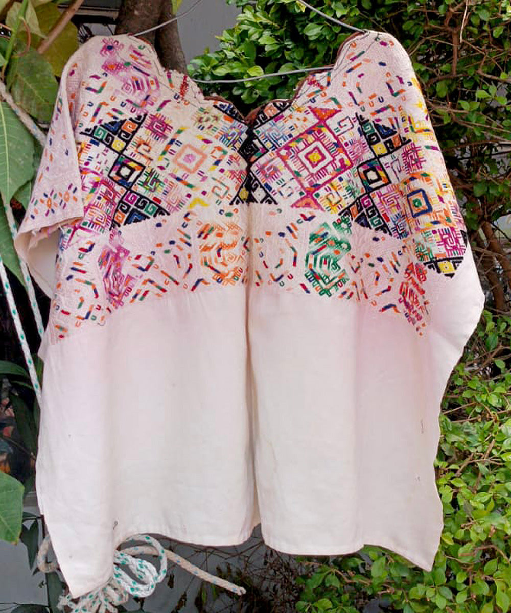 Vintage Guatemalan huipil textile