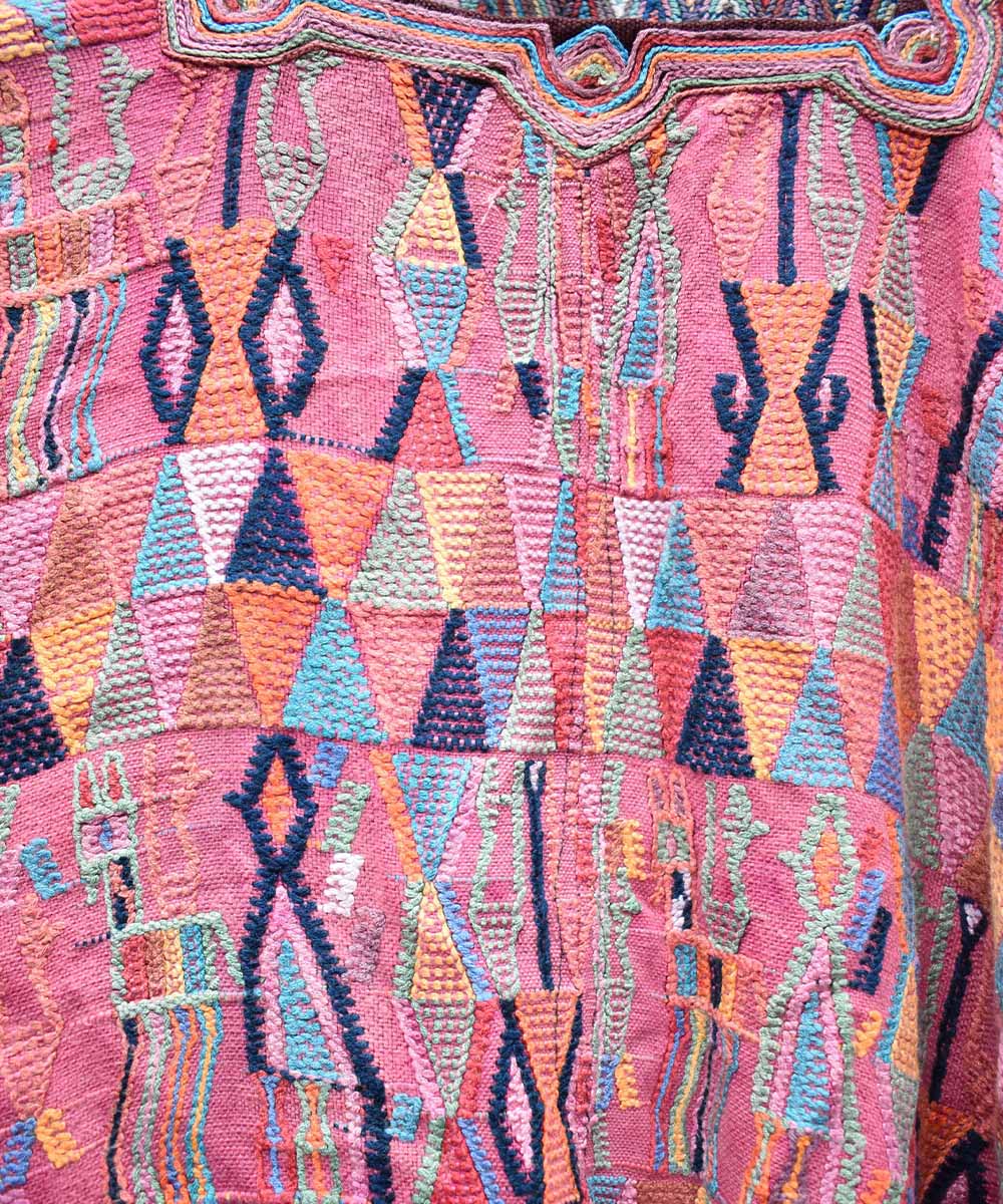 Vintage Guatemalan huipil textile