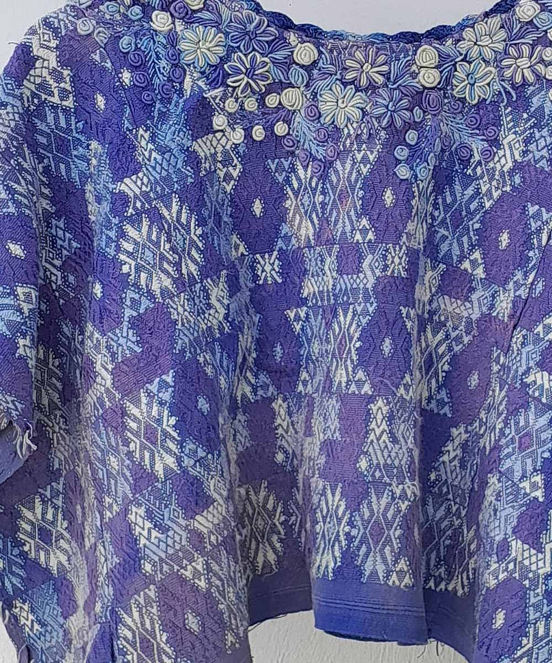 Vintage Guatemalan huipil textile