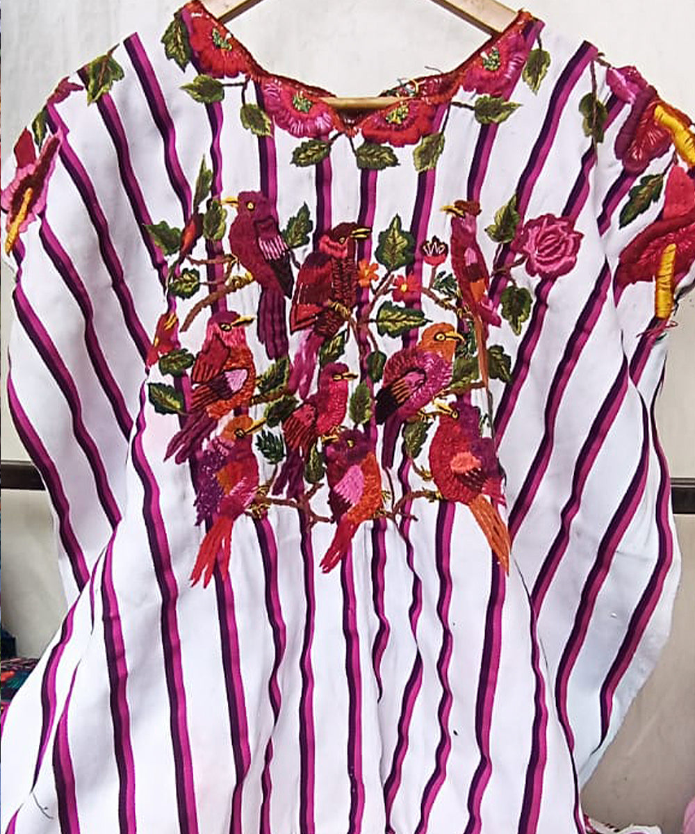 Vintage Guatemalan huipil textile