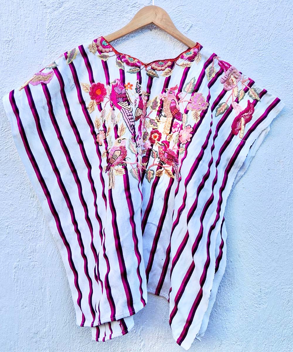 Embroidered Guatemalan huipil | Vintage textile