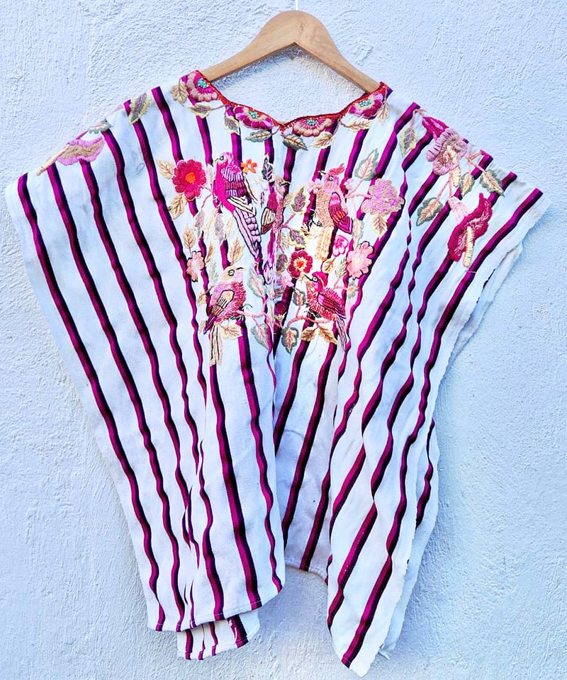 Embroidered Guatemalan huipil | Vintage textile