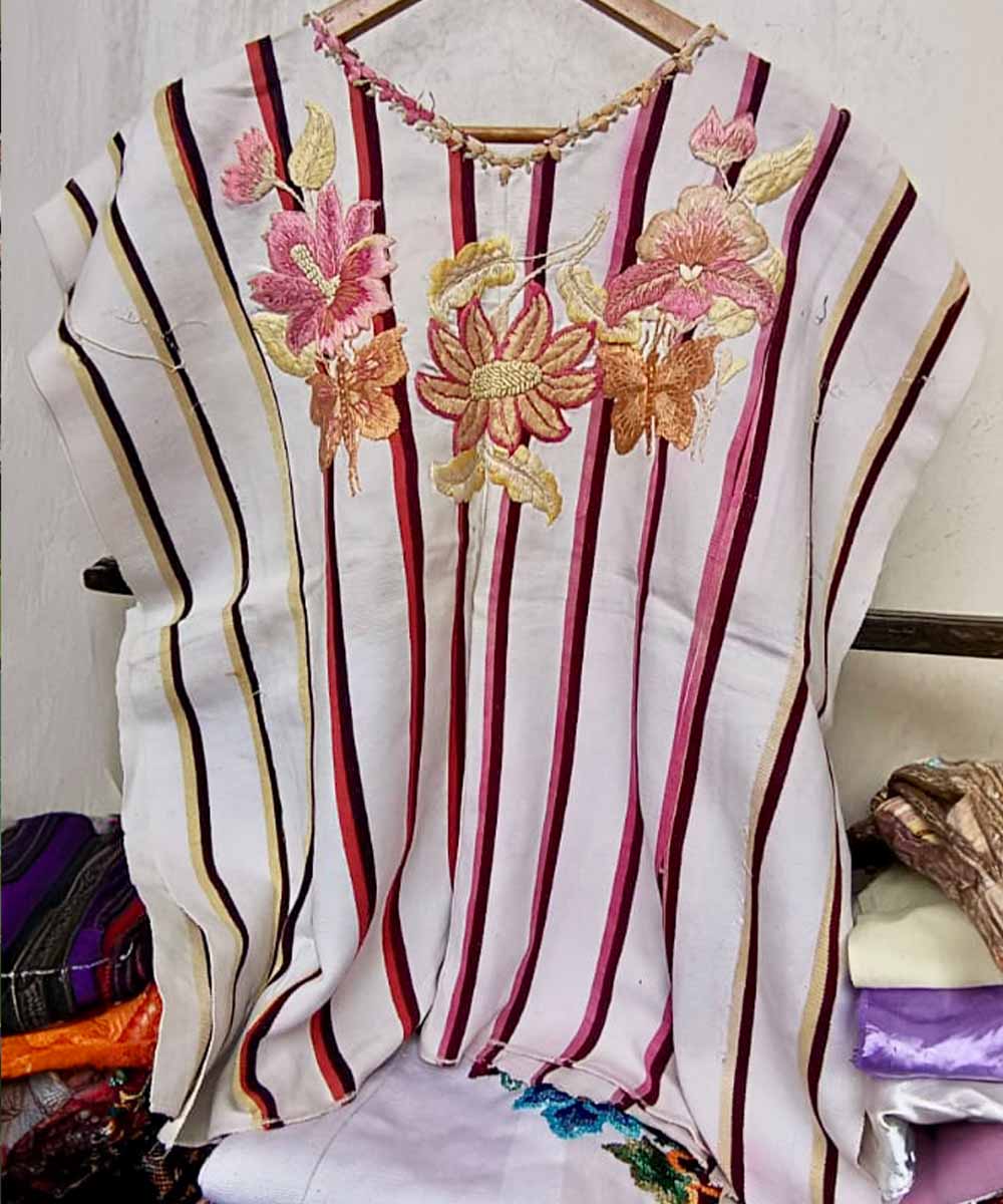 Vintage Guatemalan huipil textile