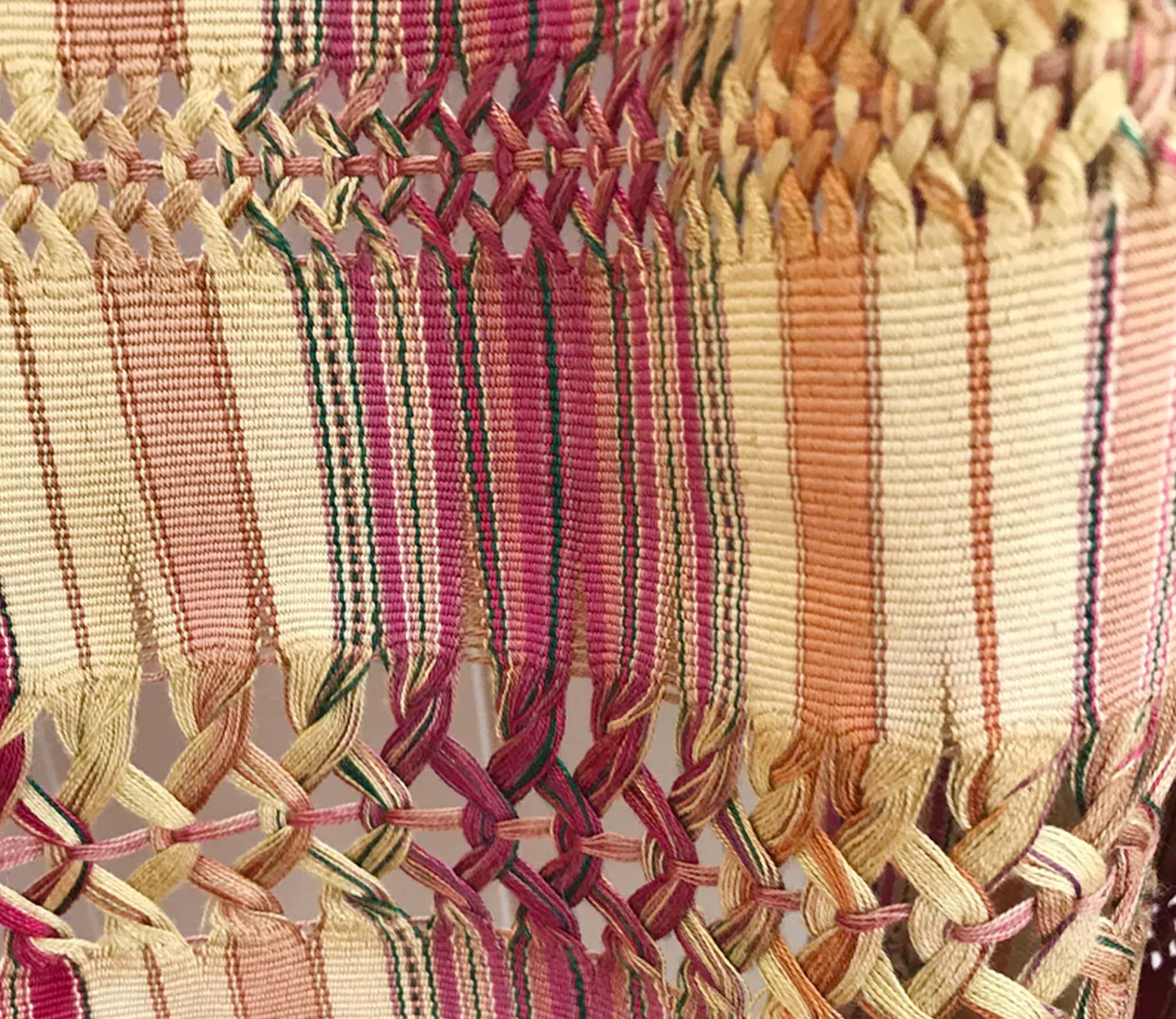Guatemalan Textile - Coral Tzute