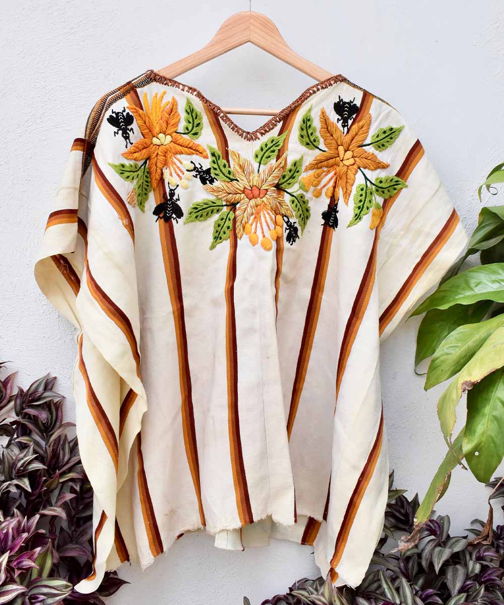 Vintage Guatemalan huipil textile