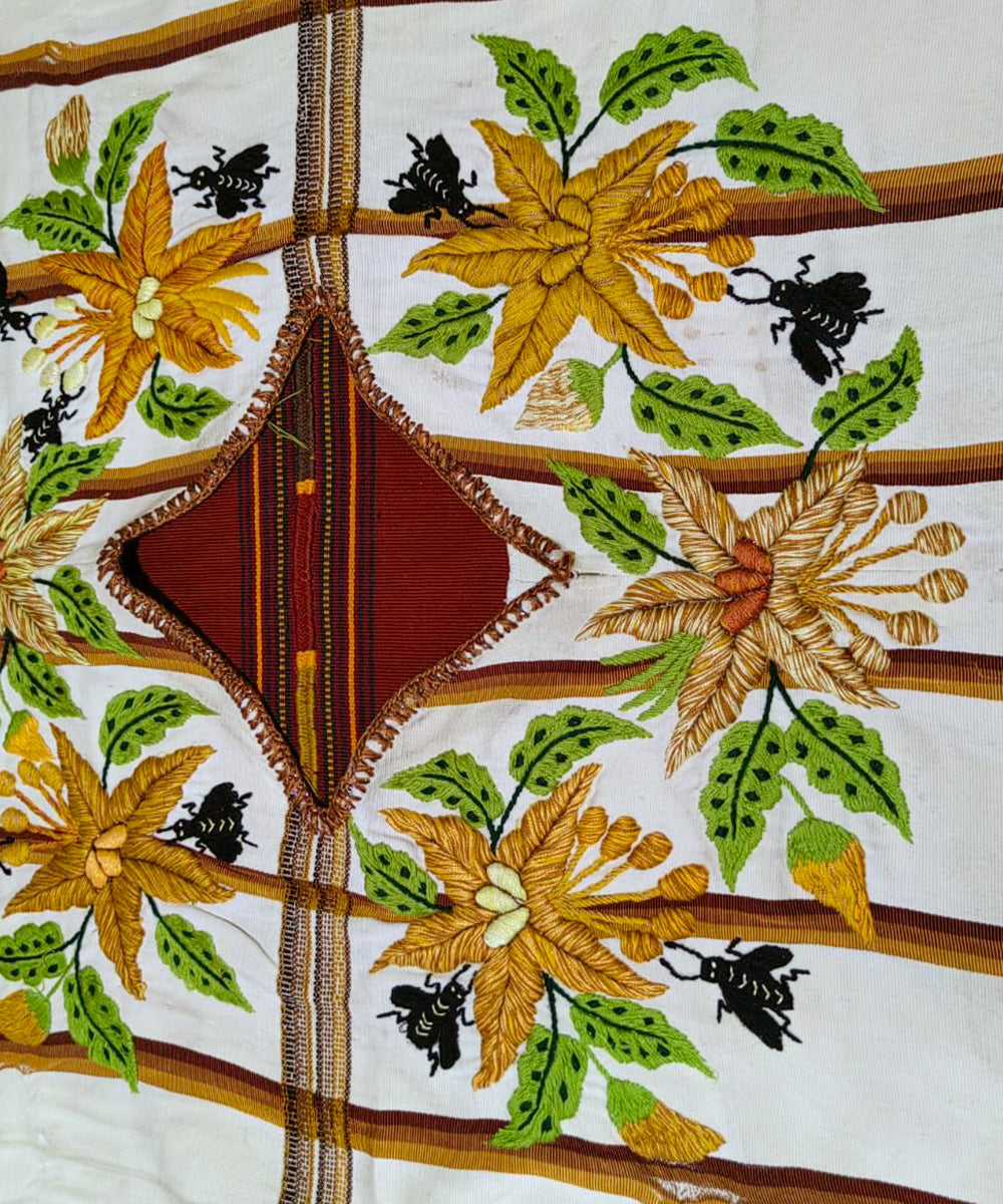 Vintage Guatemalan huipil textile