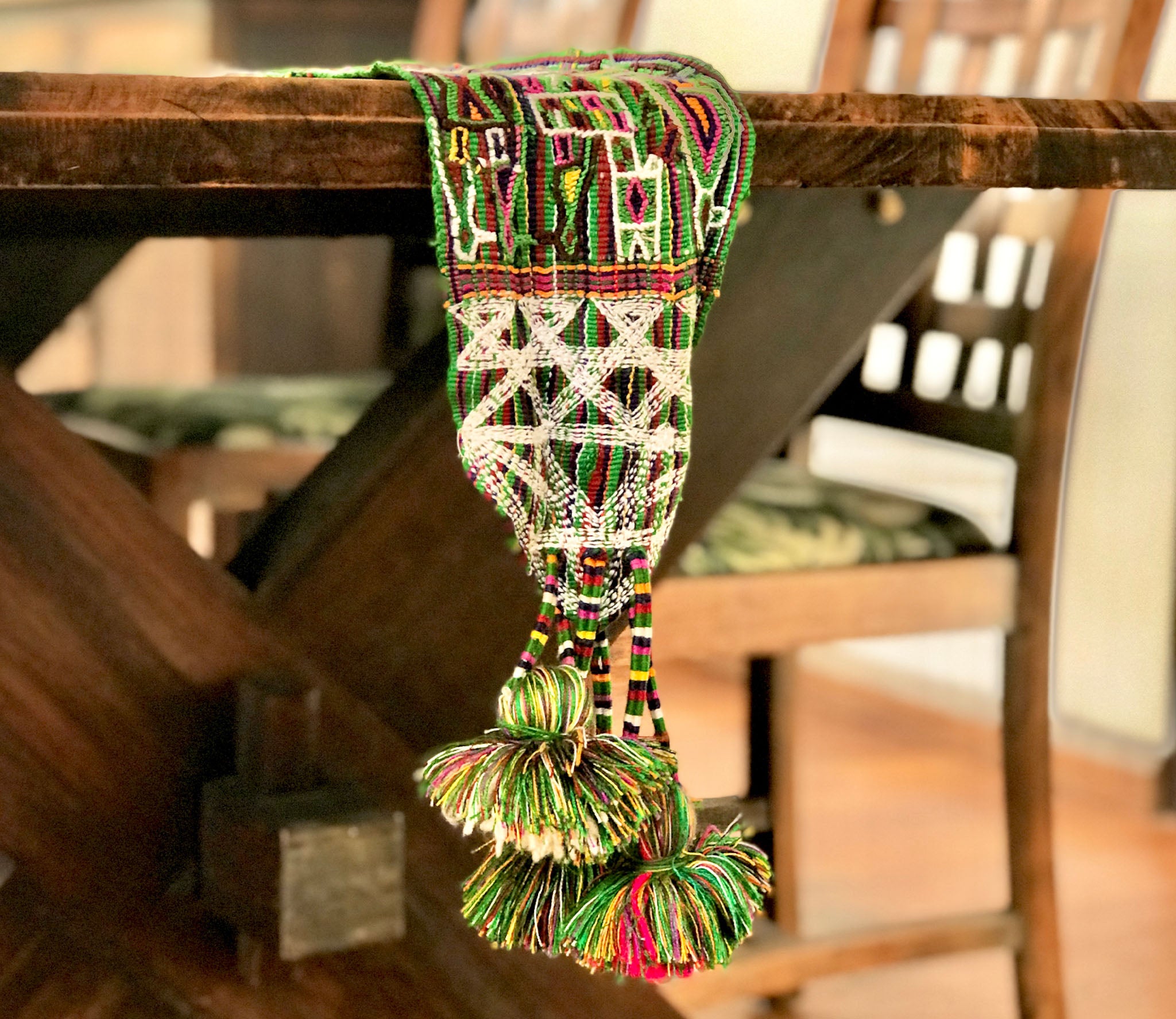 Vintage textile table runner
