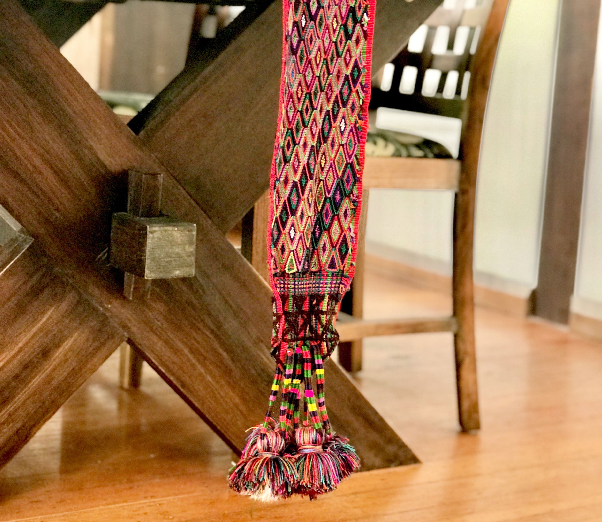 Vintage textile table runner