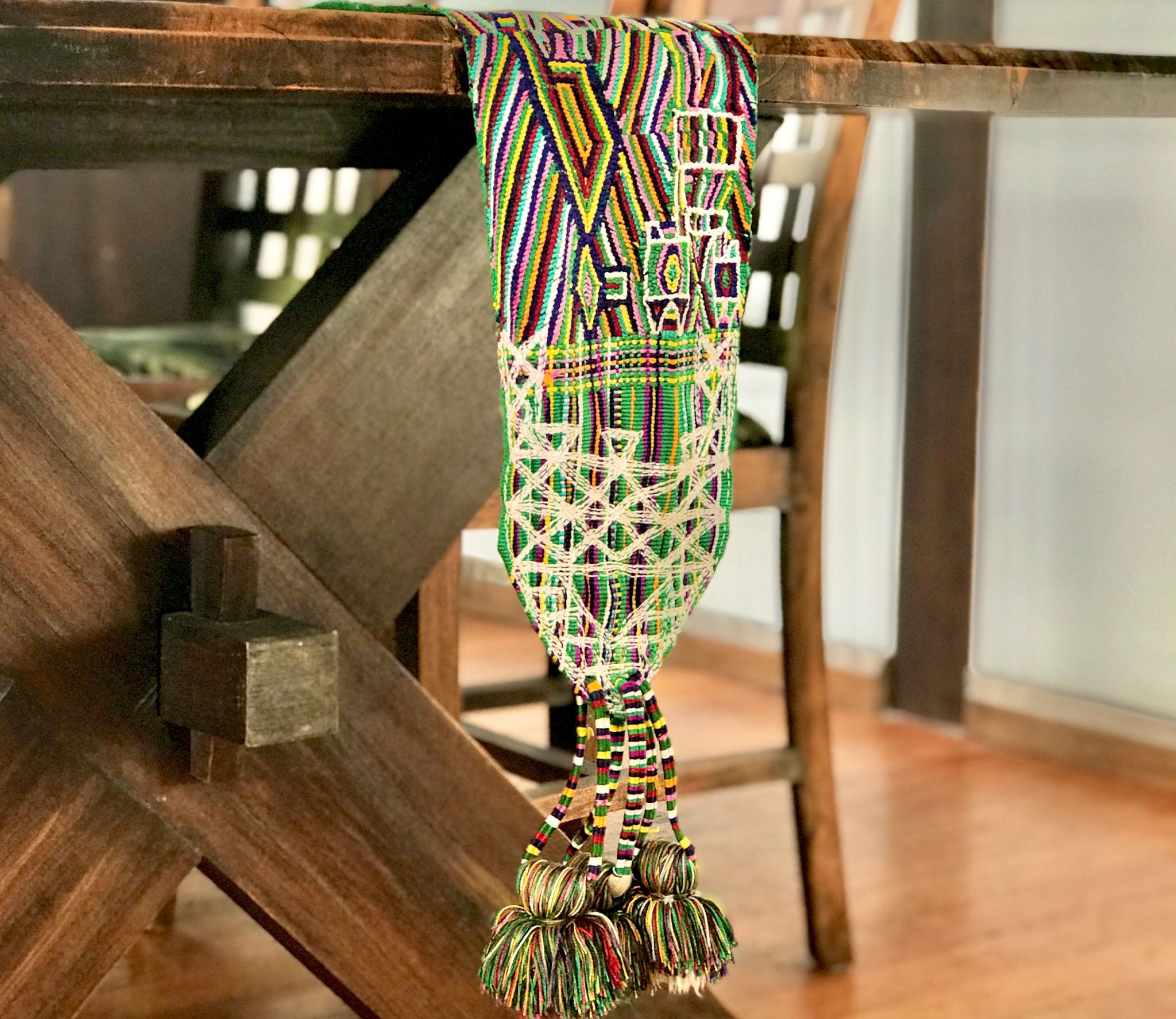 Vintage textile table runner