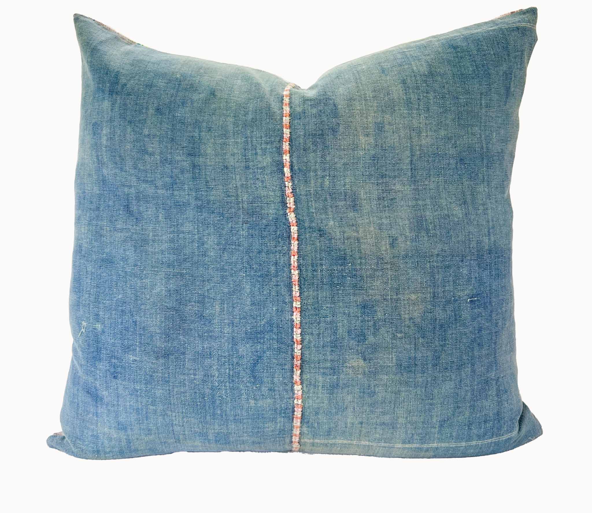 Faded indigo Pillow