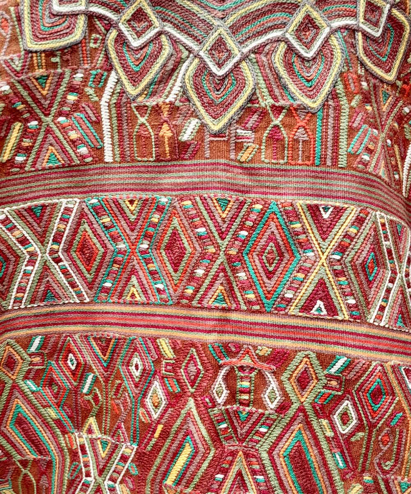 Vintage Guatemalan huipil textile