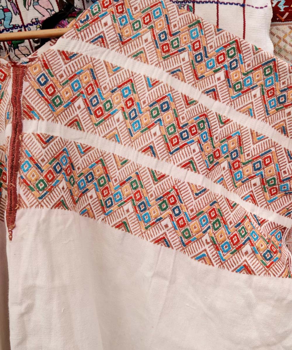 Nahuala huipil with geometric design