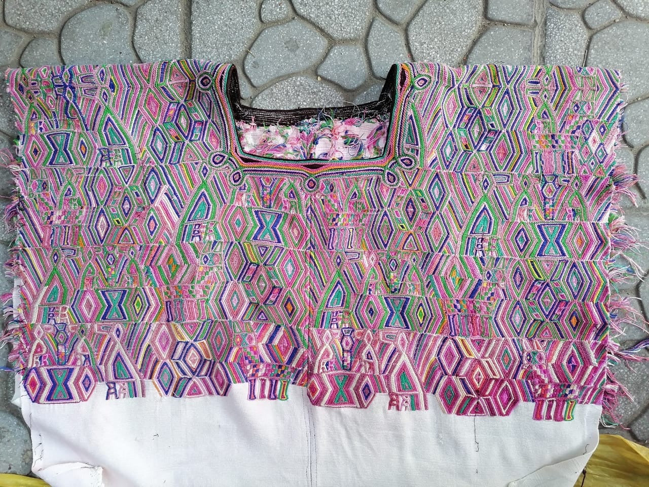 Guatemalan Huipil Pillows - Nebaj VIII