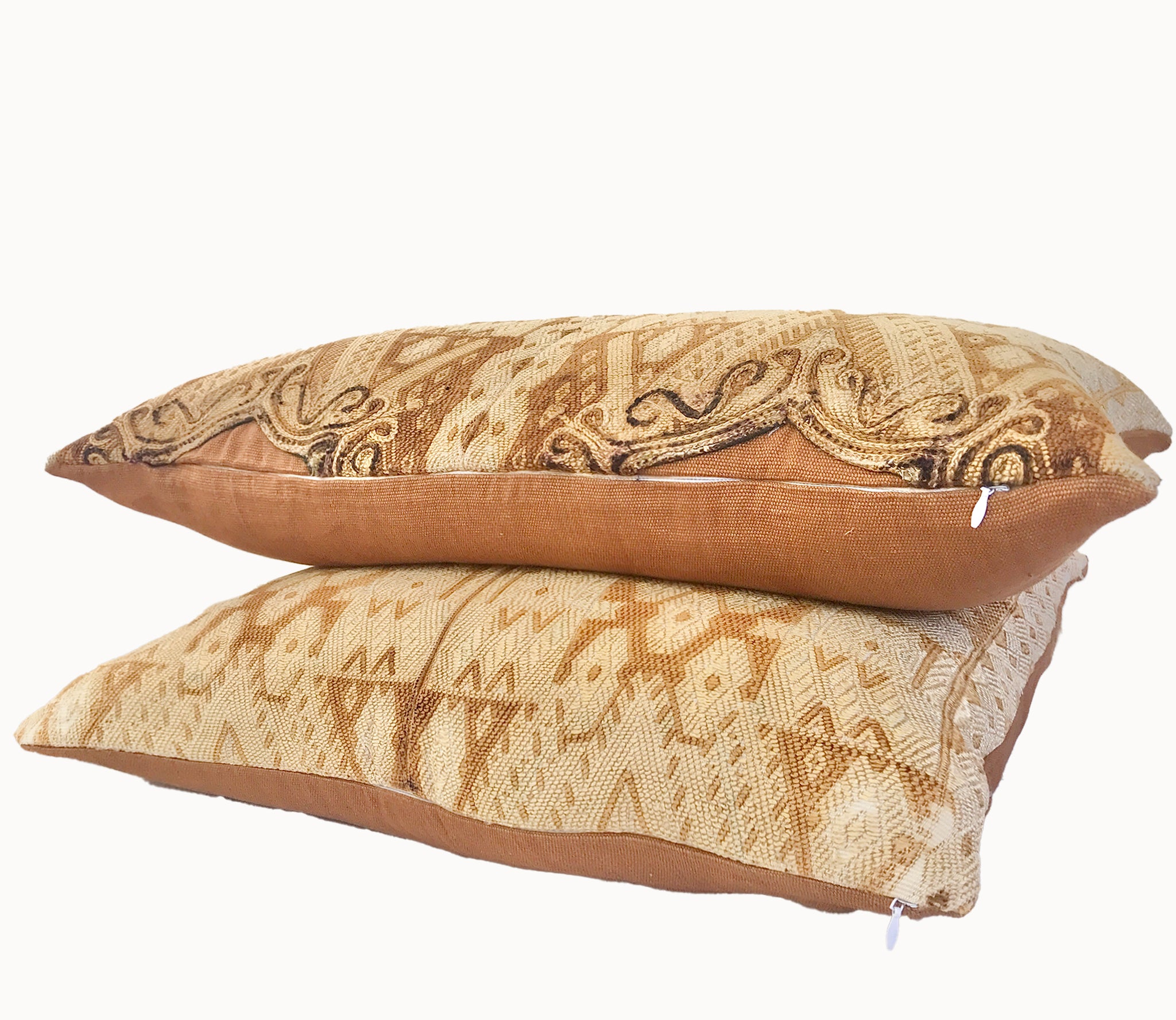 Vintage Textile Cushion - Geometric Chichicastenango XXXI