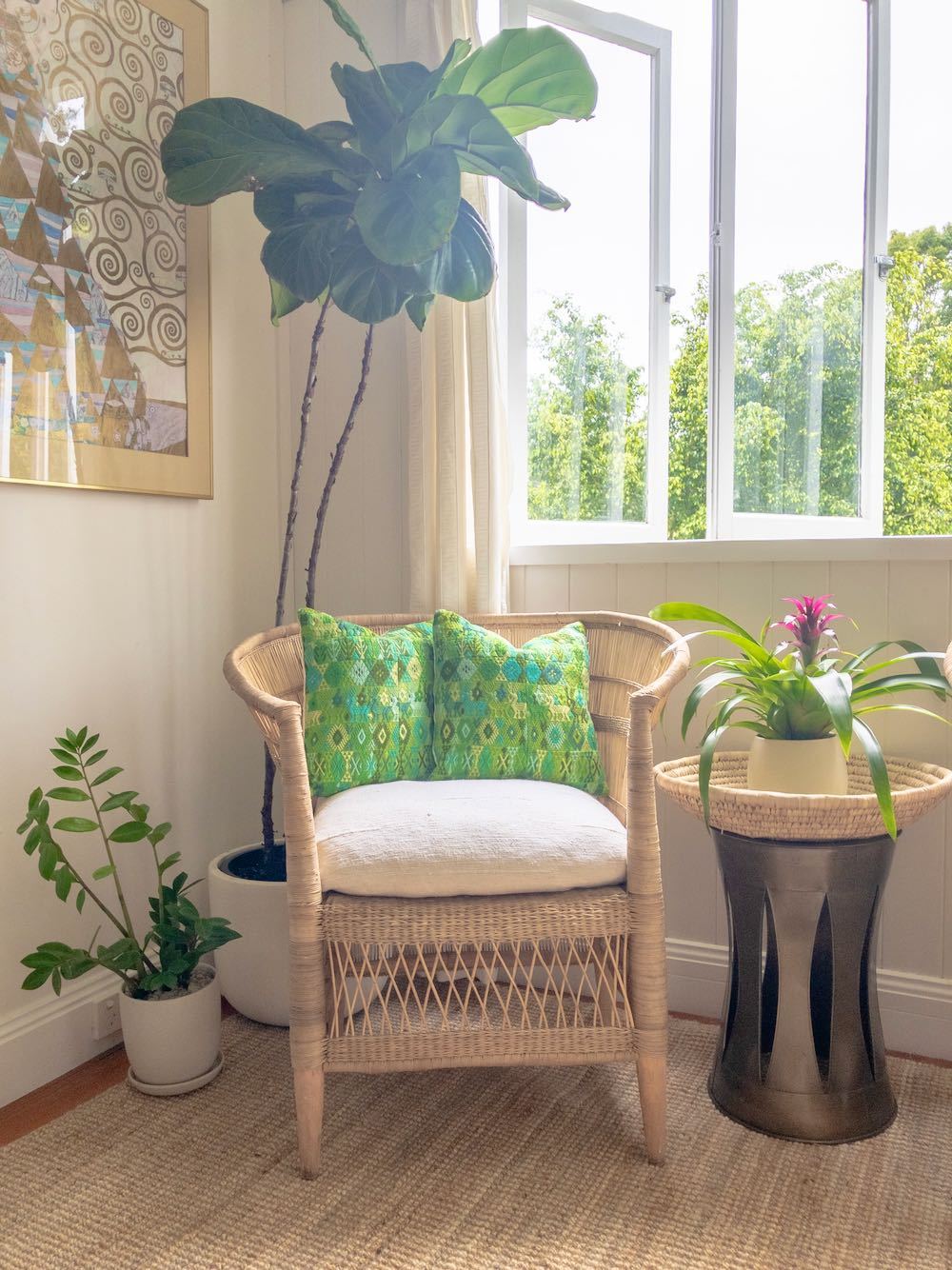 Guatemalan textiles, huipil pillow - Lamour Artisans