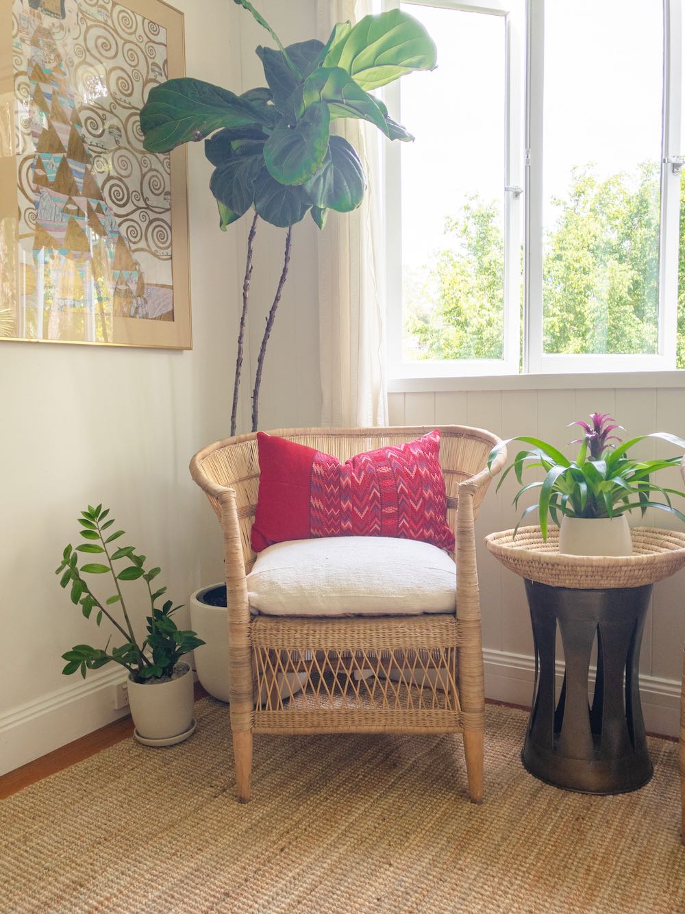 Guatemalan textiles, huipil pillow - Lamour Artisans