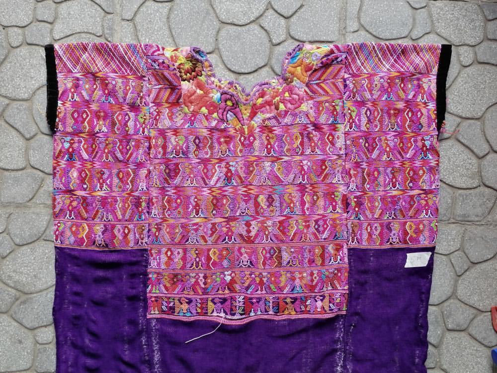 Guatemalan Huipil Pillows - San Juan Cotzal II