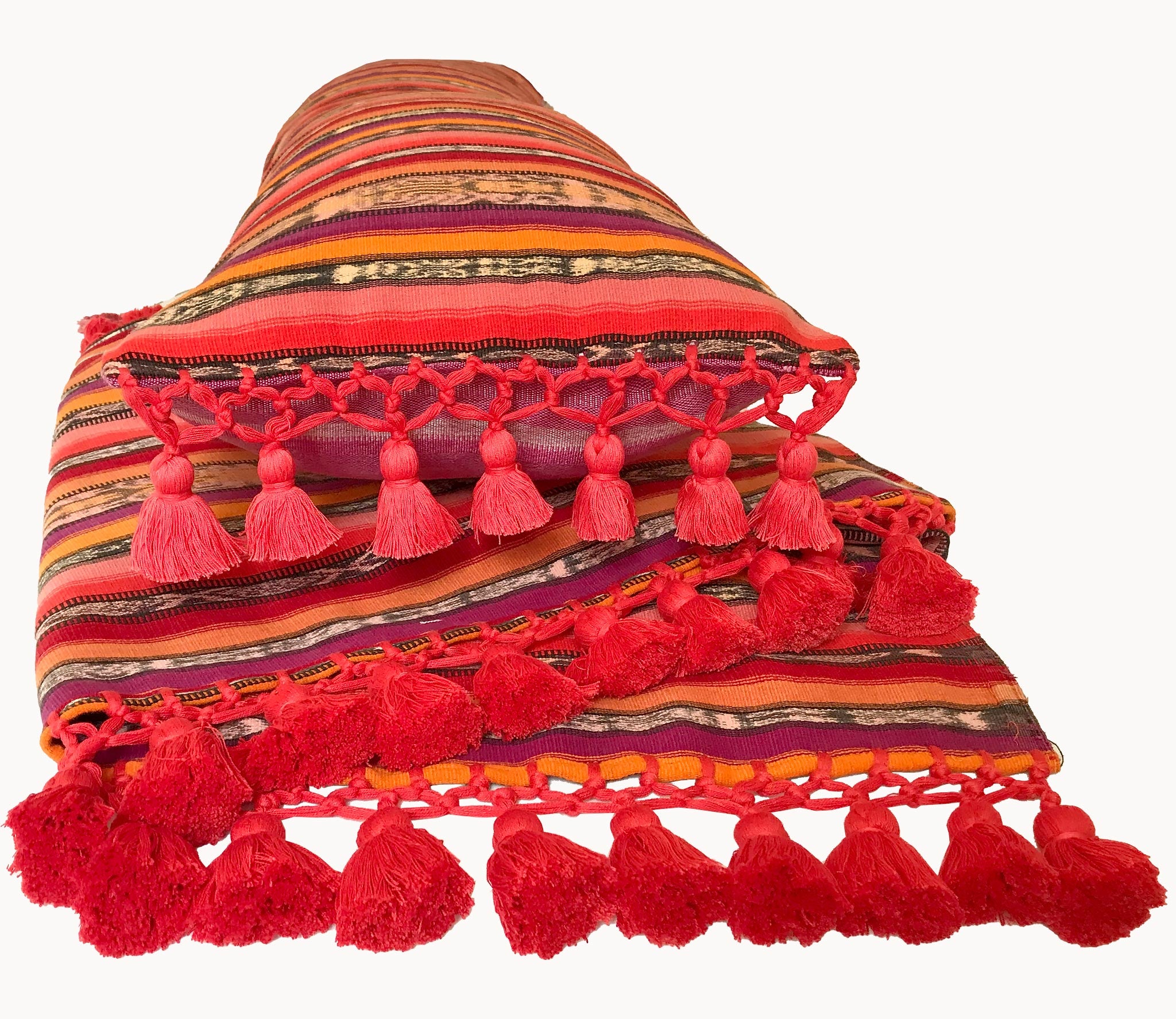 Guatemalan textile bedding set