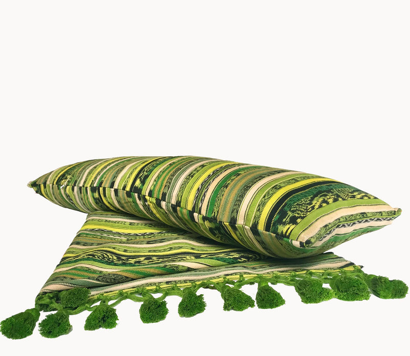 Guatemalan Corte Textile - Bedding Set III