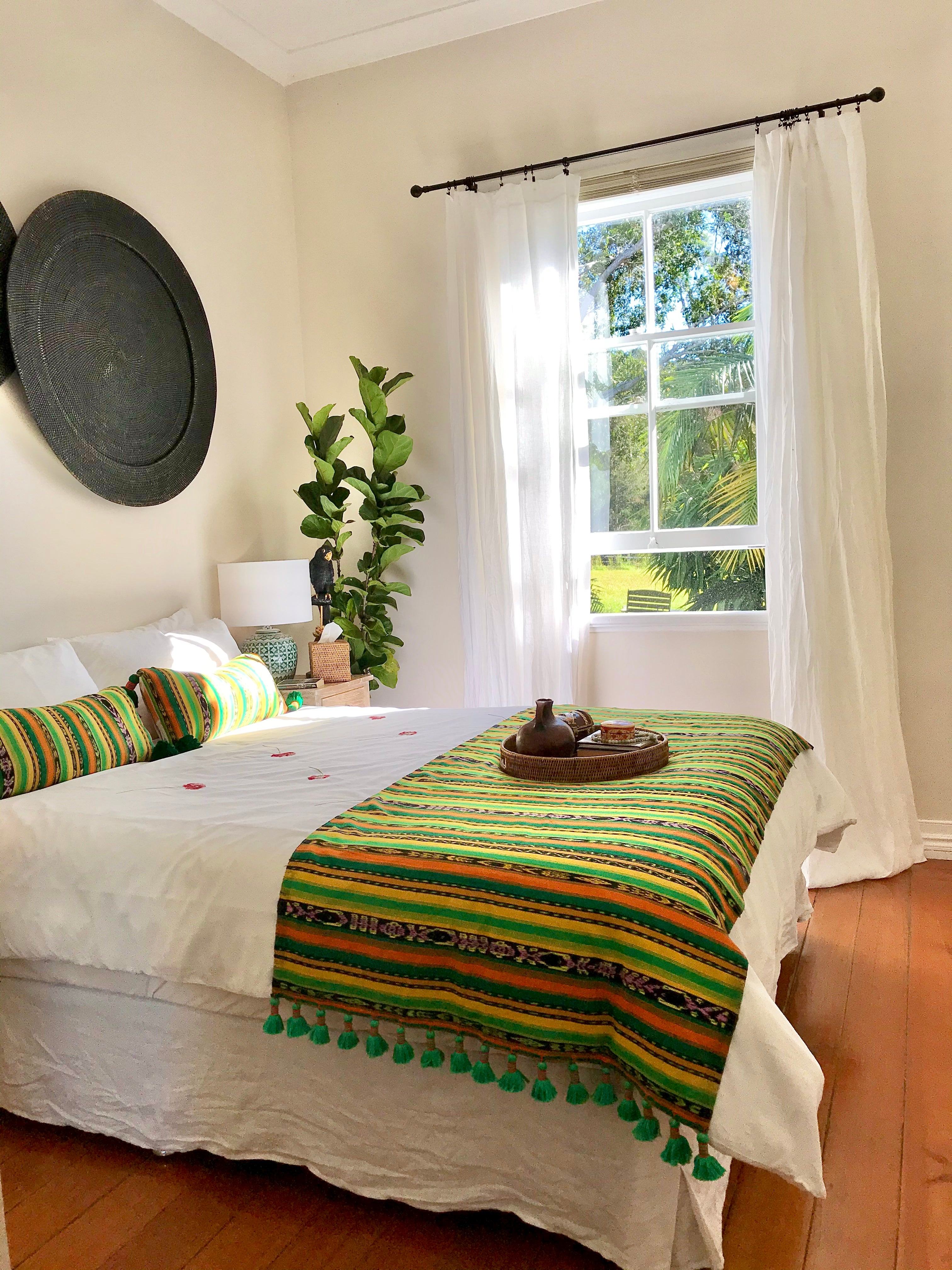 Guatemalan Corte Textile - Bedding Set II