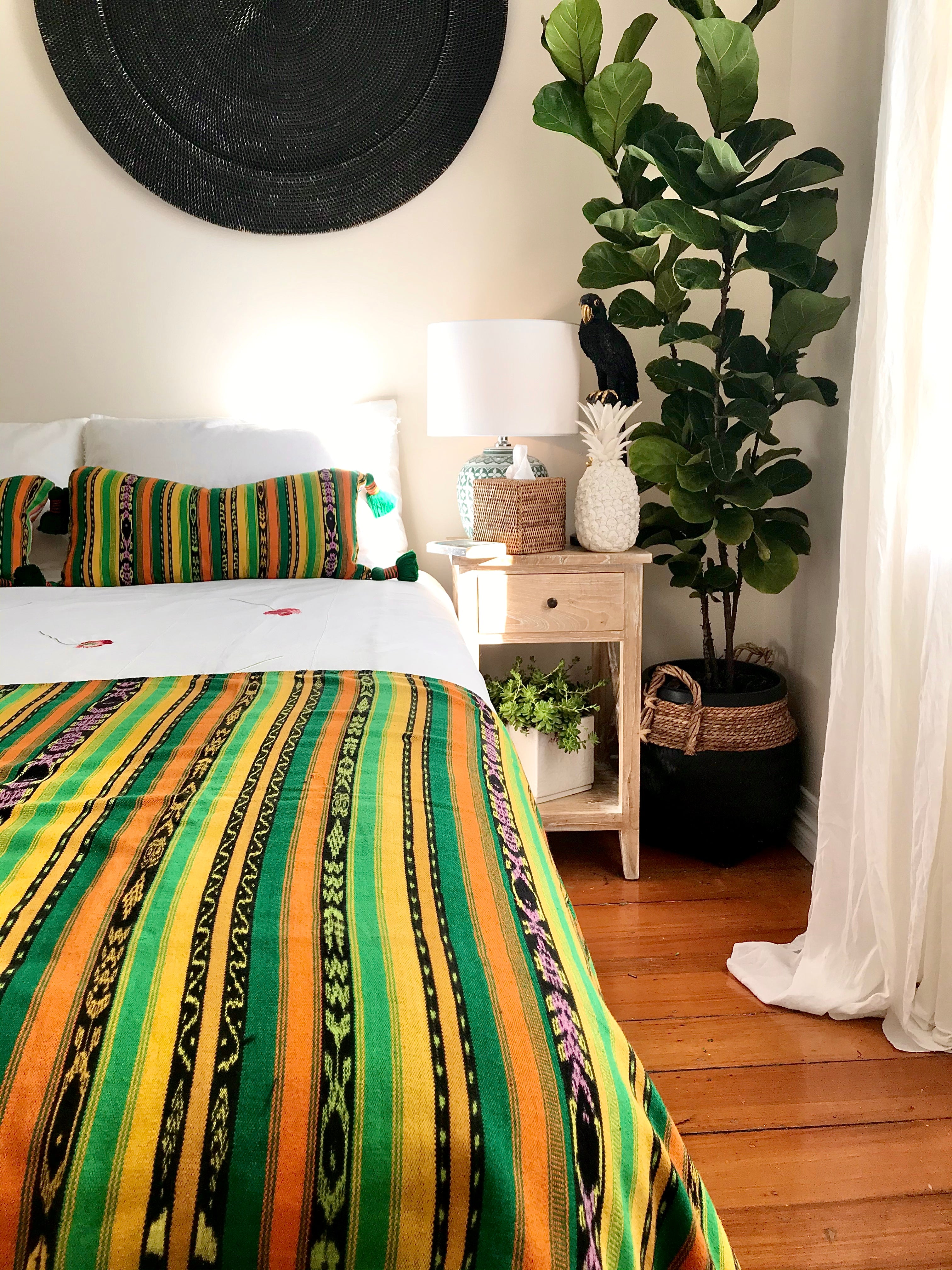 Guatemalan Corte Textile - Bedding Set II