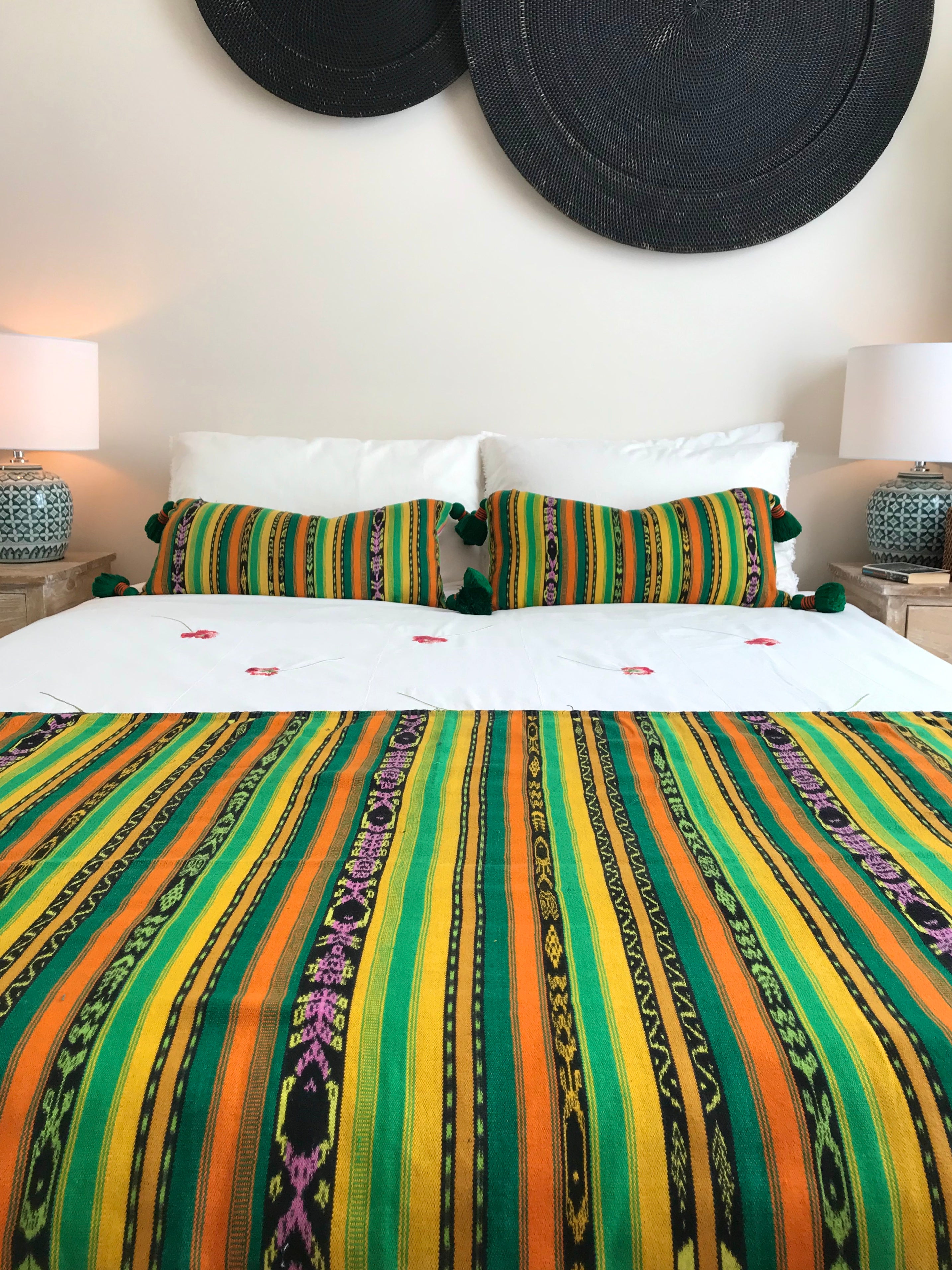 Guatemalan Corte Textile - Bedding Set II
