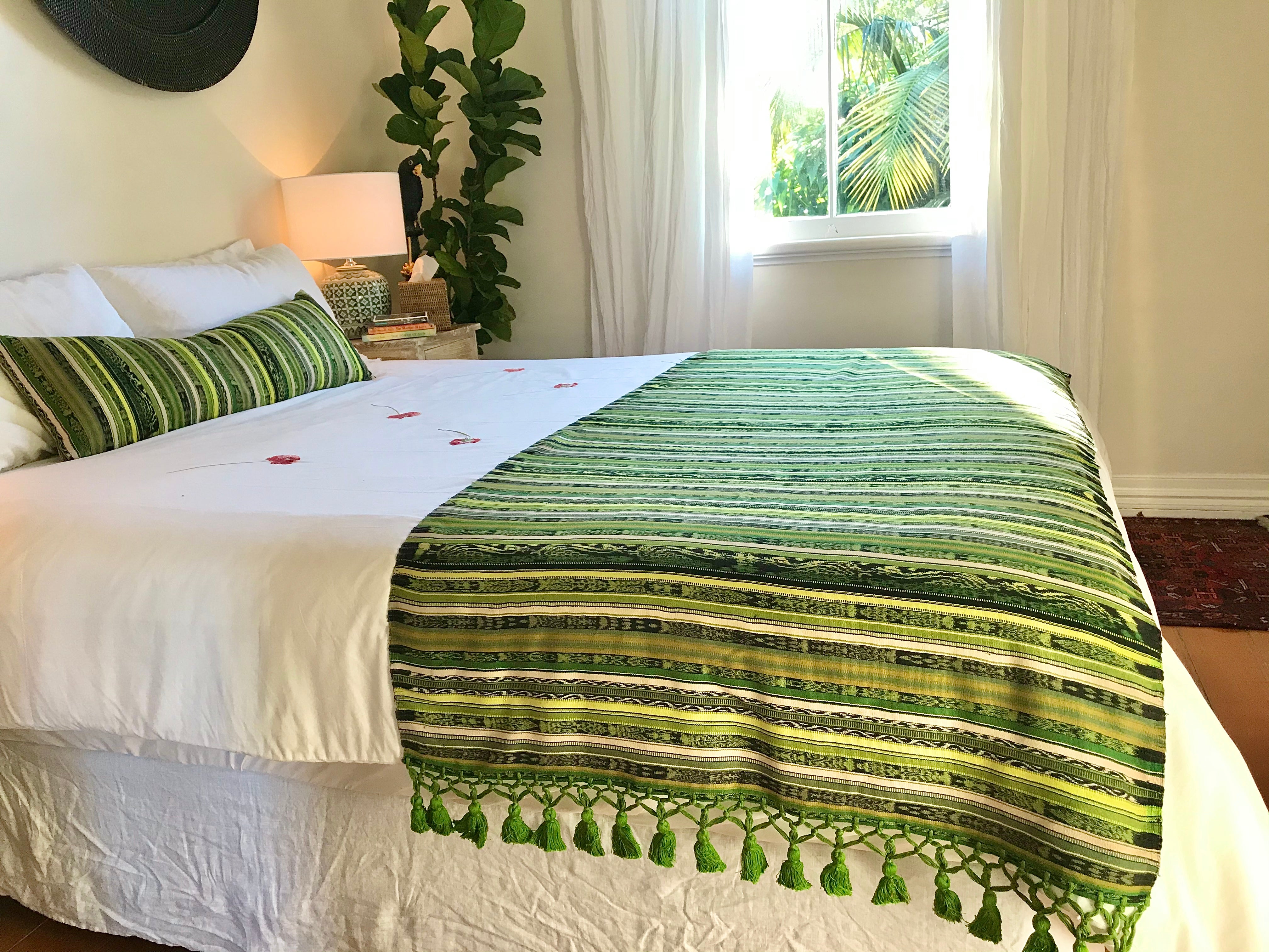 Guatemalan Corte Textile - Bedding Set III