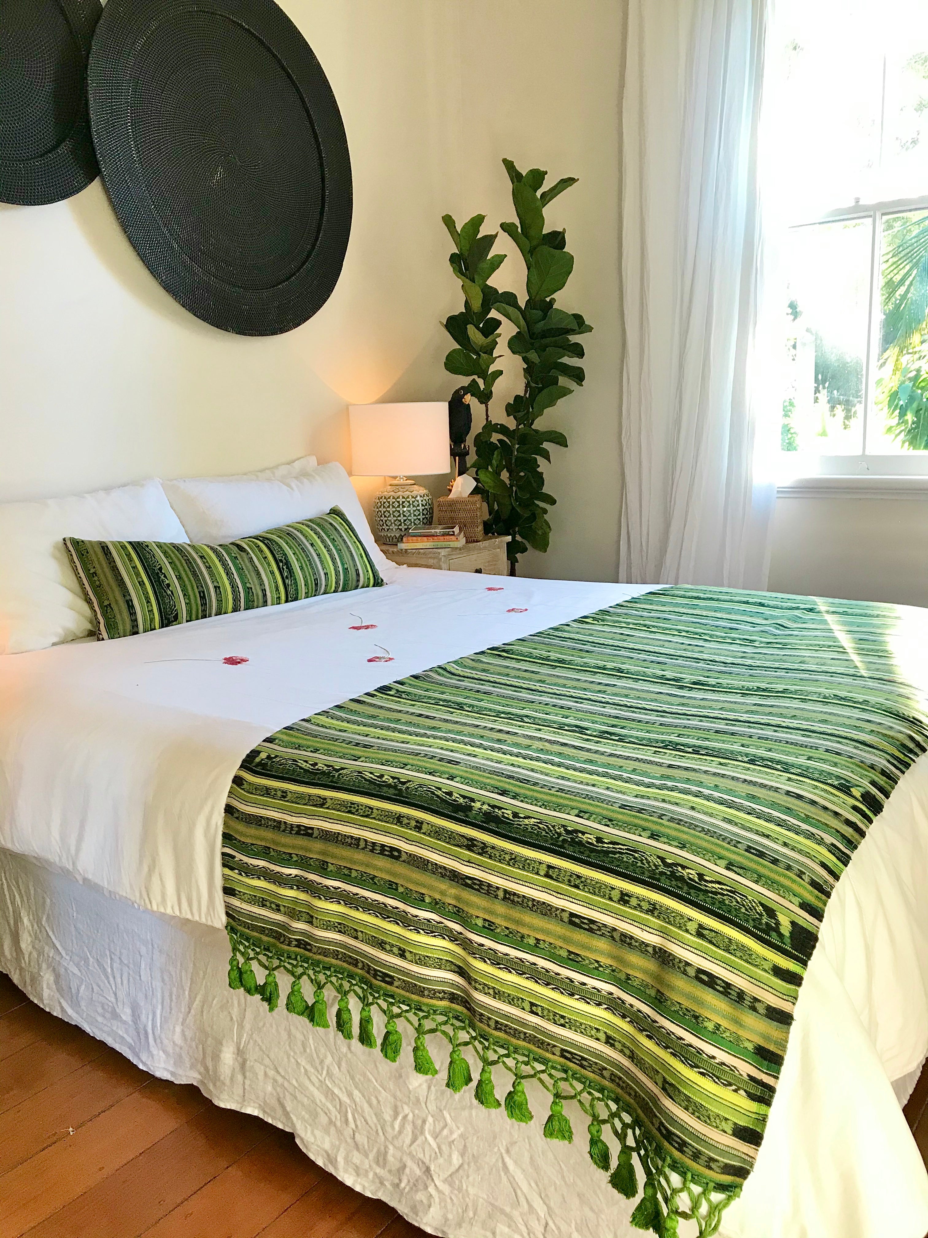 Guatemalan Corte Textile - Bedding Set III