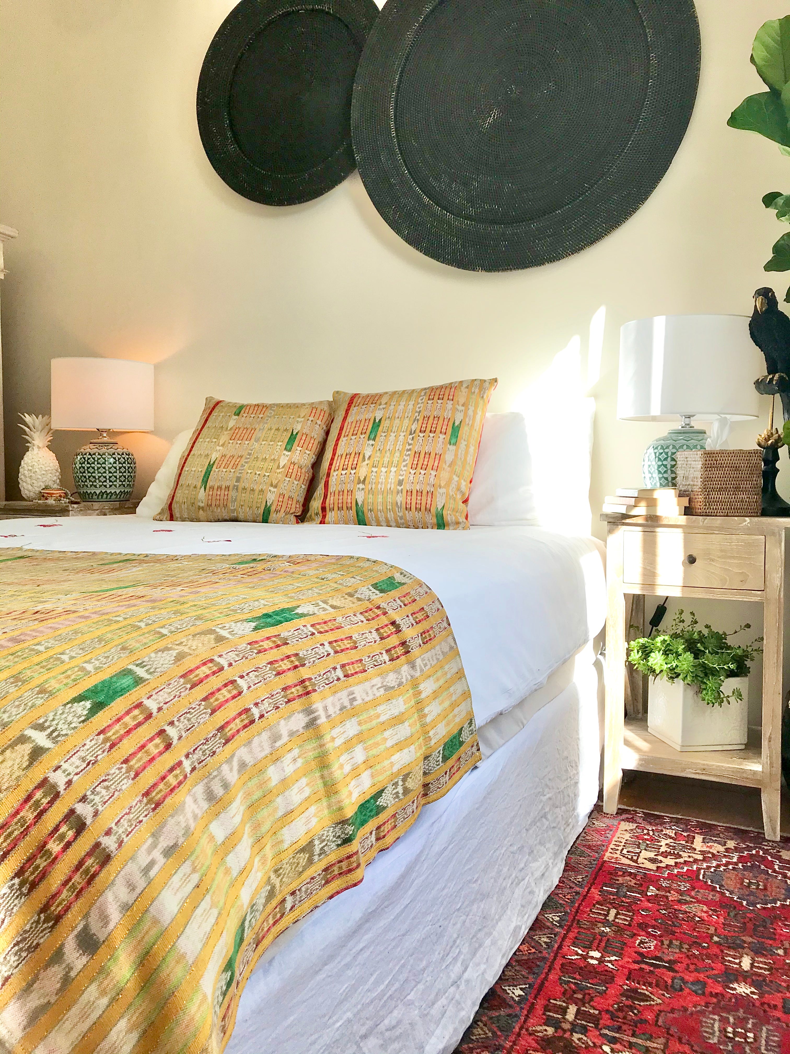 Guatemalan Corte Textile - Bedding Set VI