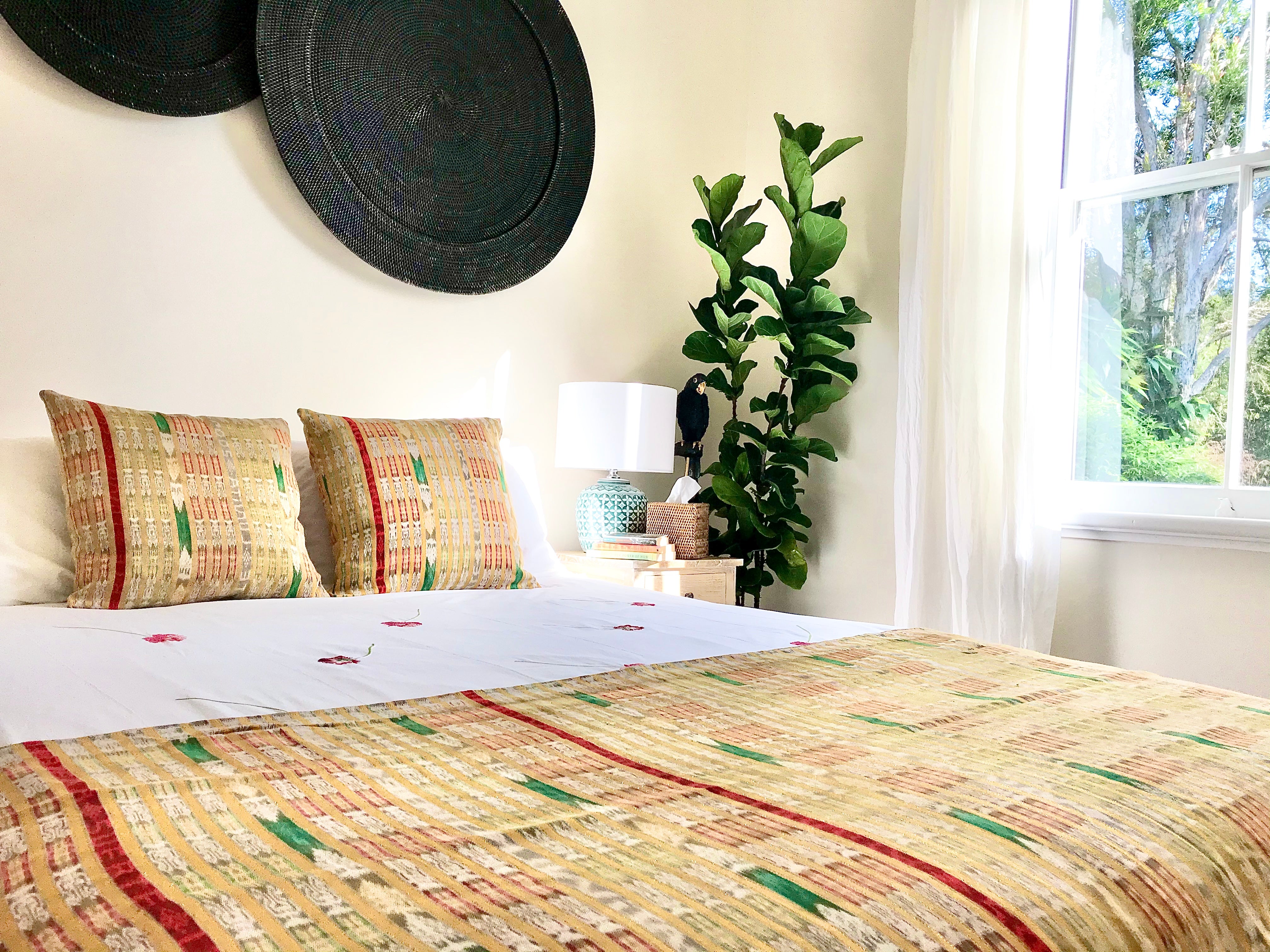 Guatemalan Corte Textile - Bedding Set VI