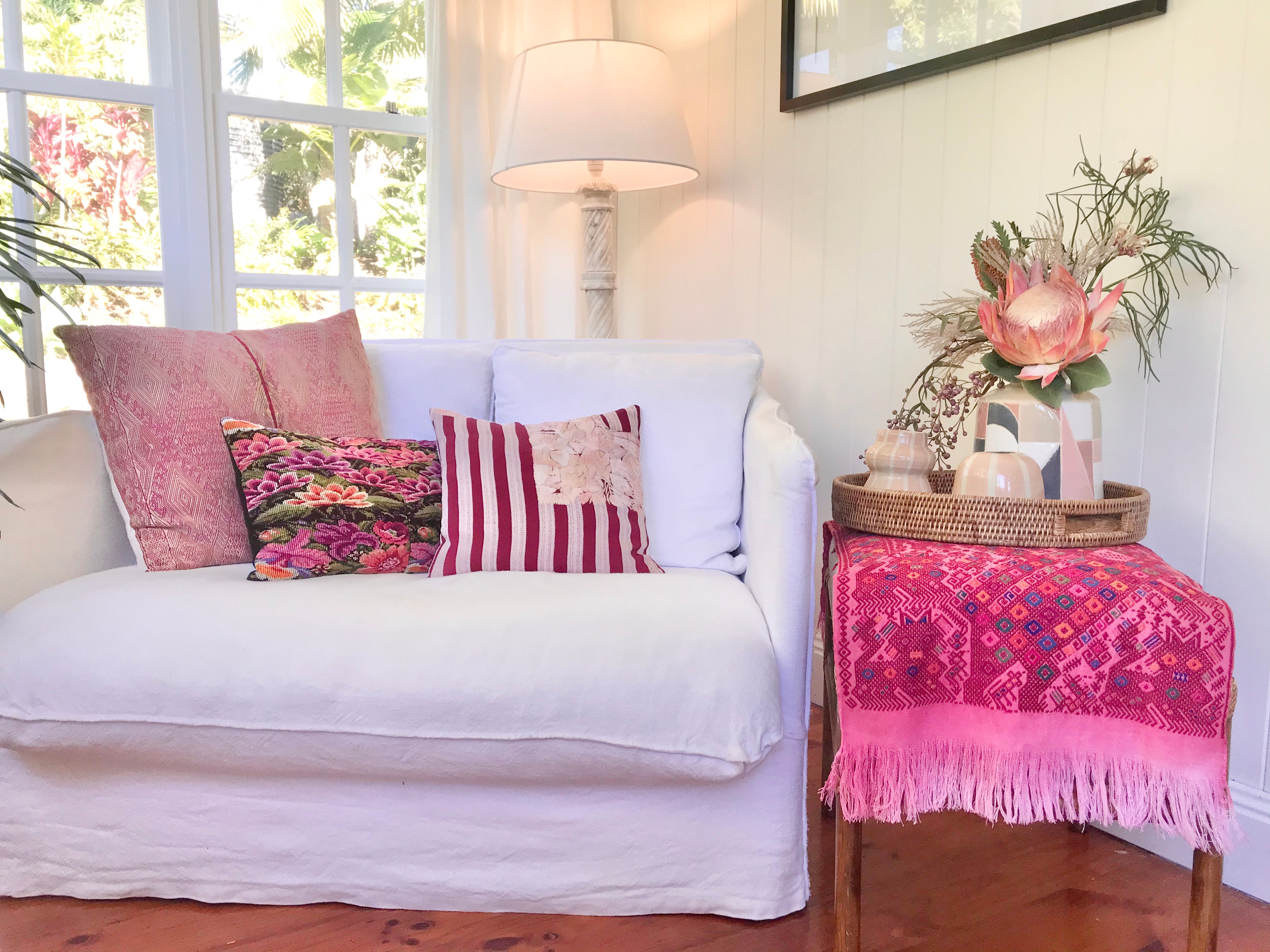 Guatemalan Textile - Nahuala Table runner