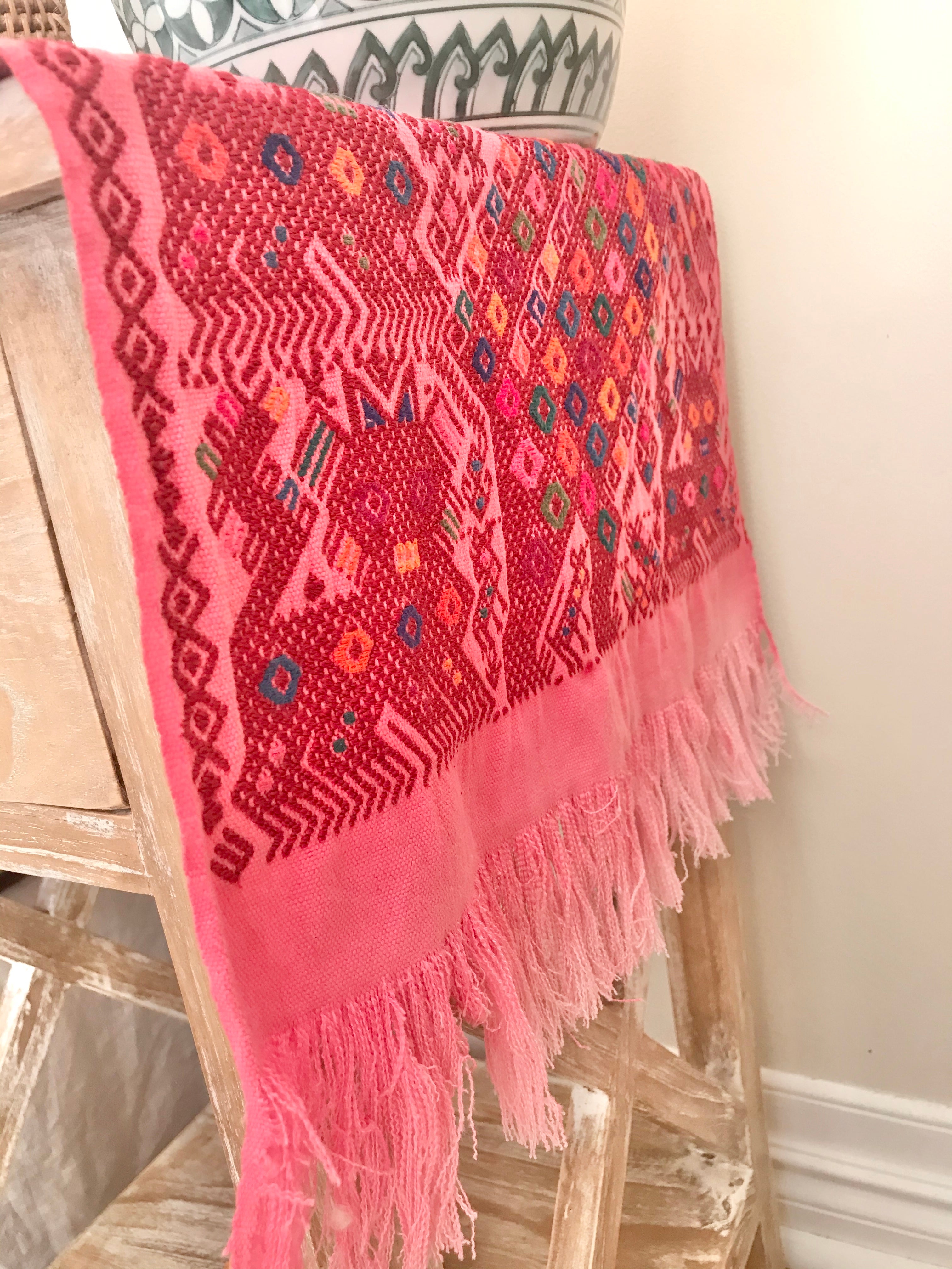 Guatemalan Textile - Nahuala Table runner