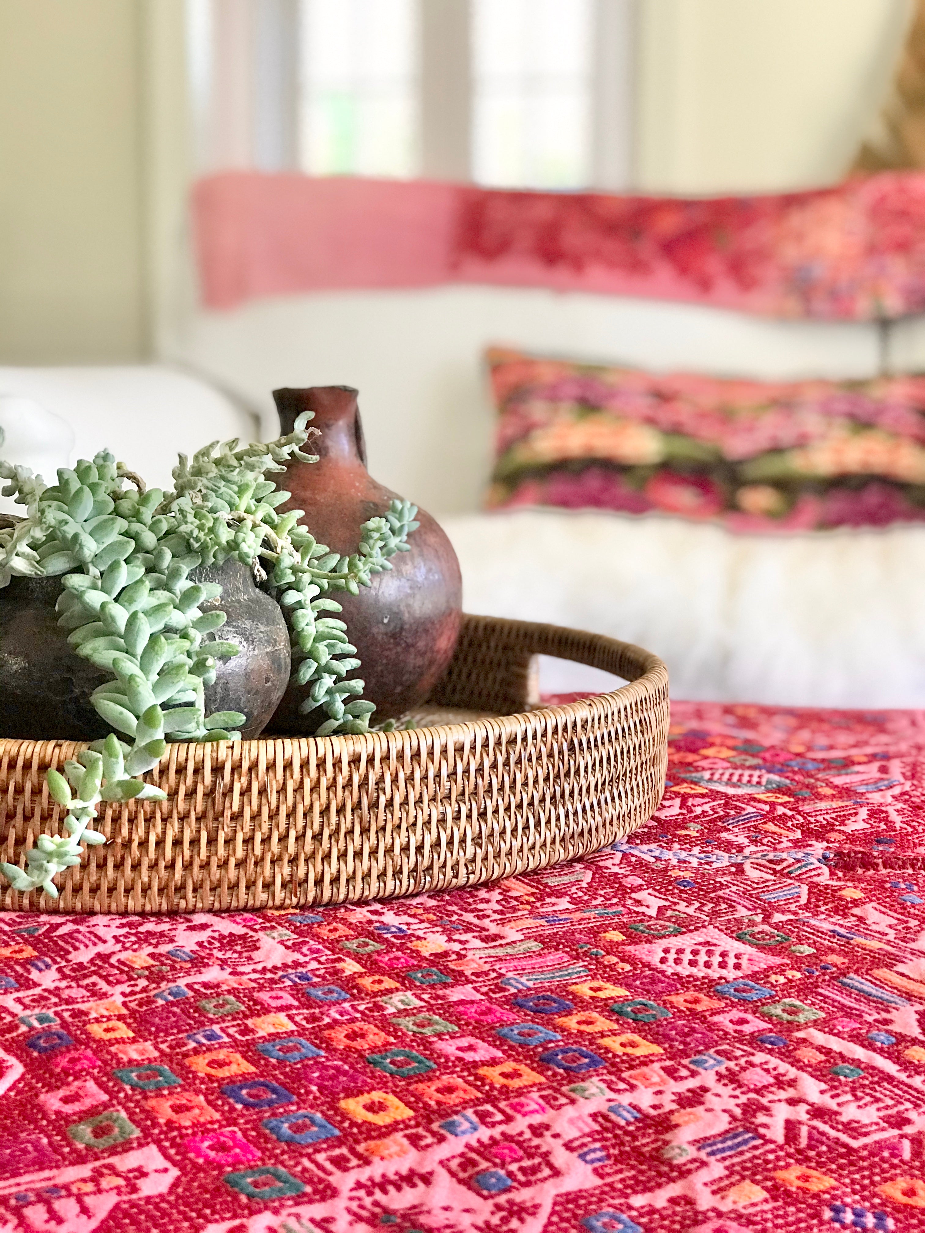 Guatemalan Textile - Nahuala Table runner