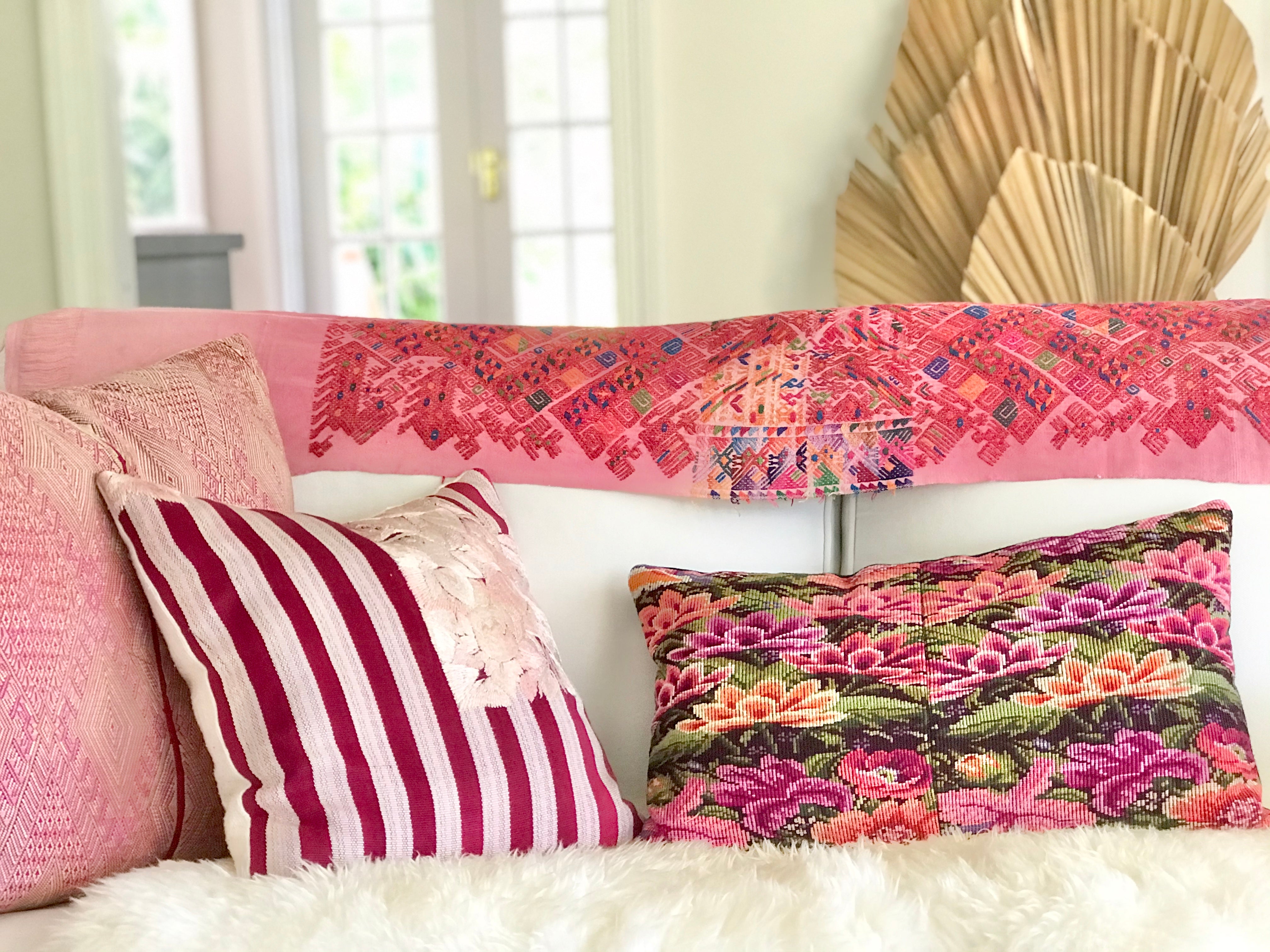 Guatemalan Textile - Nahuala Table runner II